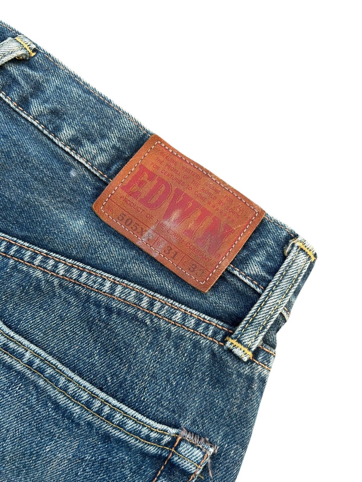 Kapital Vintage Edwin 505 Selvedge Rusty Mudwash Denim Jeans Size US 31 - 5 Thumbnail