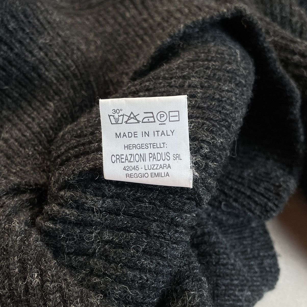Designer Luis Trenker Hiking Ski Black Patch Logos Wool Sweater Size US L / EU 52-54 / 3 - 11 Thumbnail