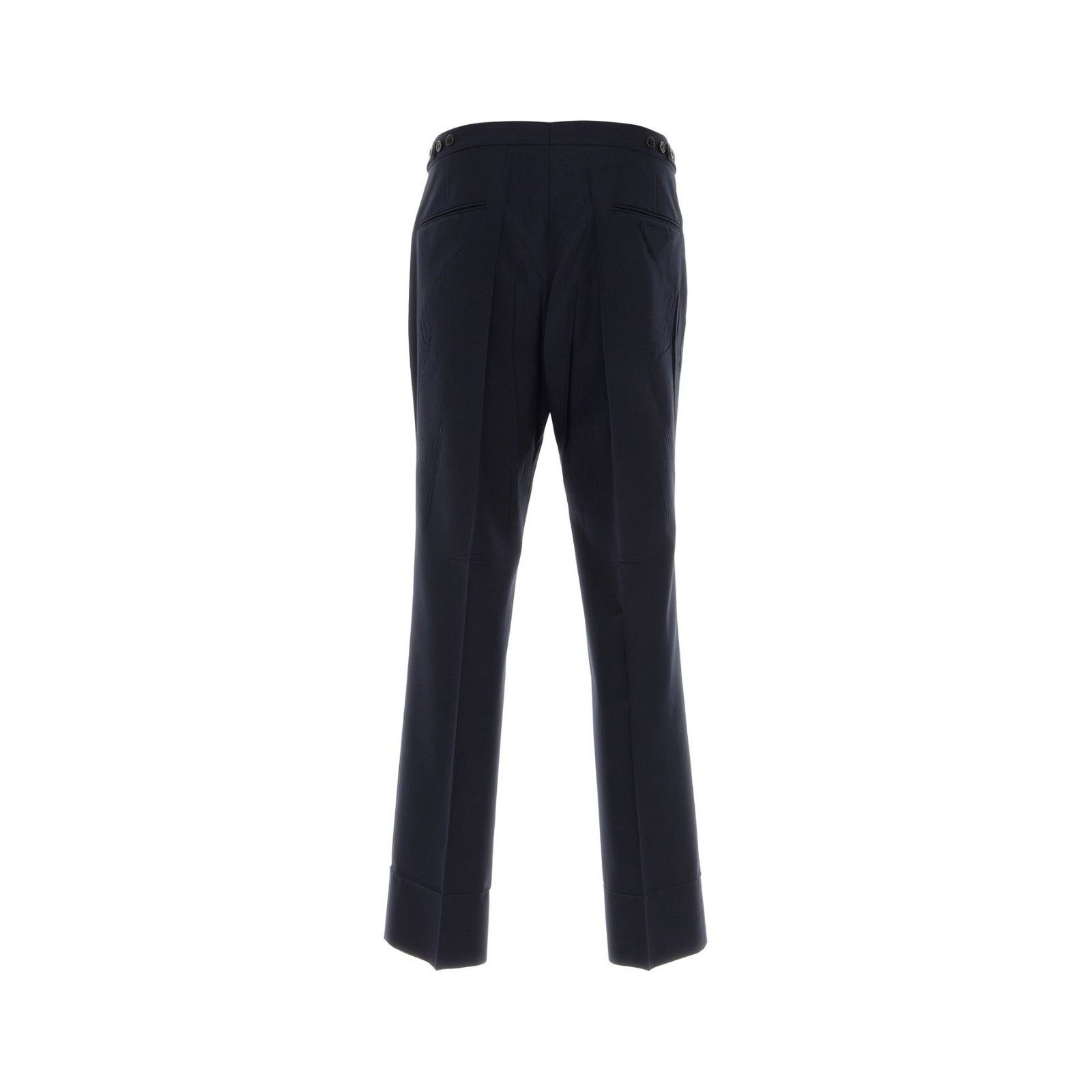 Prada PRADA Navy Blue Wool Blend Pants New & Authentic (Men's size Size US 34 / EU 50 - 2 Thumbnail