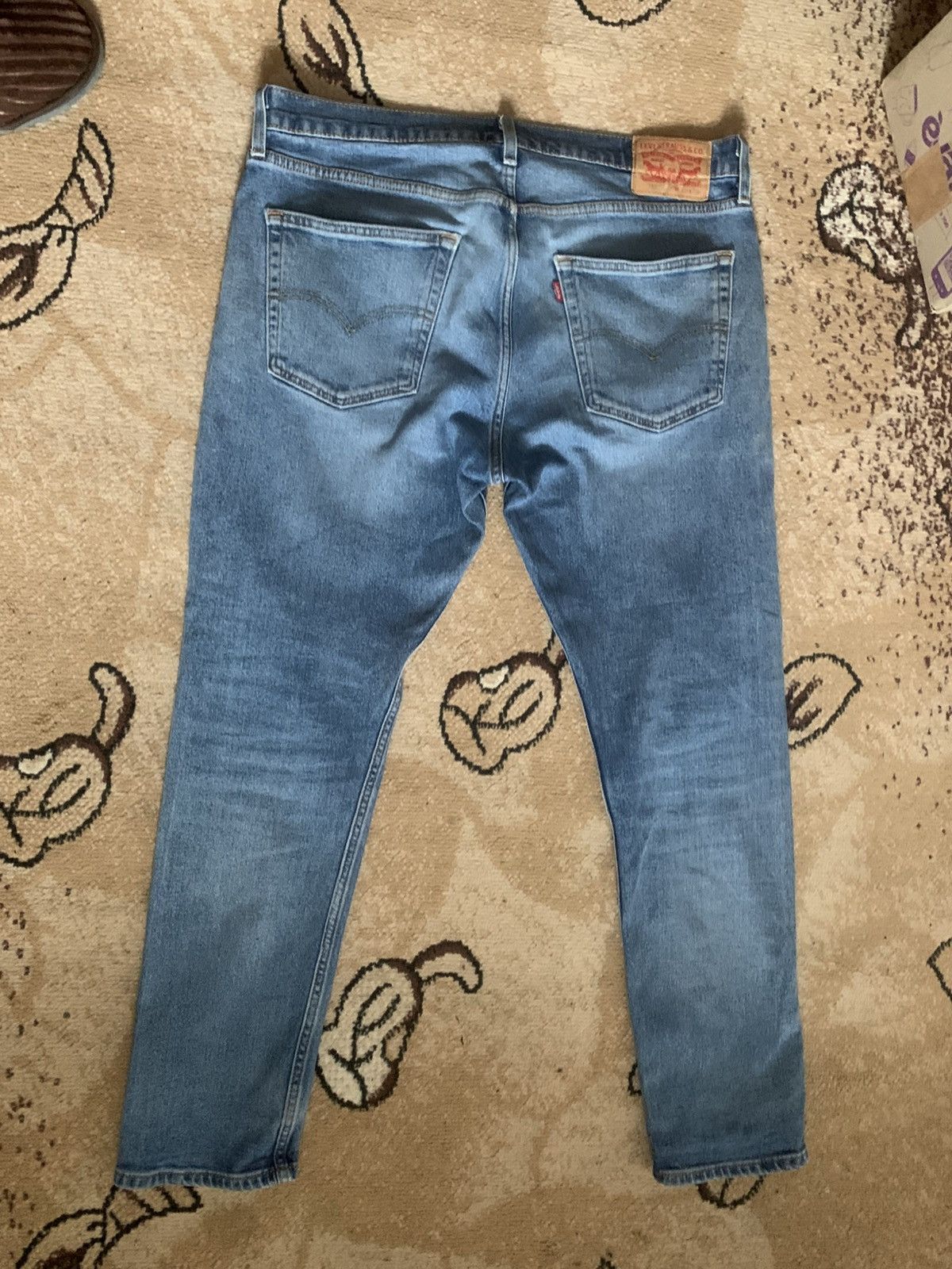 Levi's Levi's 512 Slim Taper Jeans Light Blue Wash W36 L32 Size US 36 / EU 52 - 3 Thumbnail