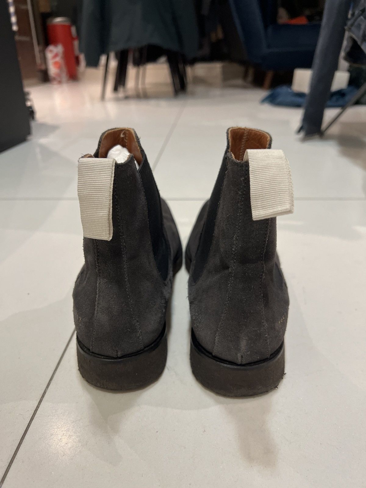 Common Projects Common Projects Suede Chelsea Boots Size US 8 / EU 41 - 3 Thumbnail