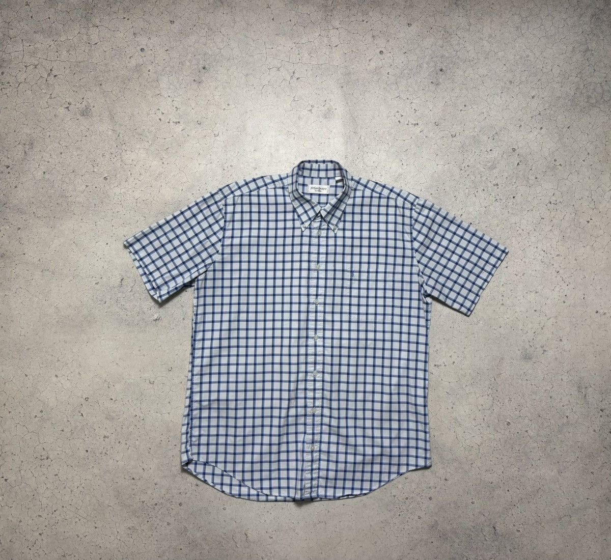 Yves Saint Laurent Yves Saint Laurent YSL Luxury Button Up Vintage Shirt Size US L / EU 52-54 / 3 - 2 Thumbnail