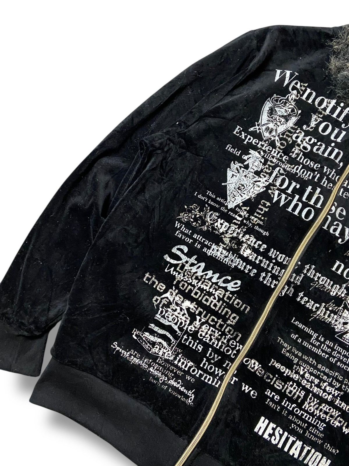 If Six Was Nine × Japanese Brand × Vintage Vintage Beaumont Carr Fur Hooded Punk Jacket (123) Size US L / EU 52-54 / 3 - 7 Thumbnail