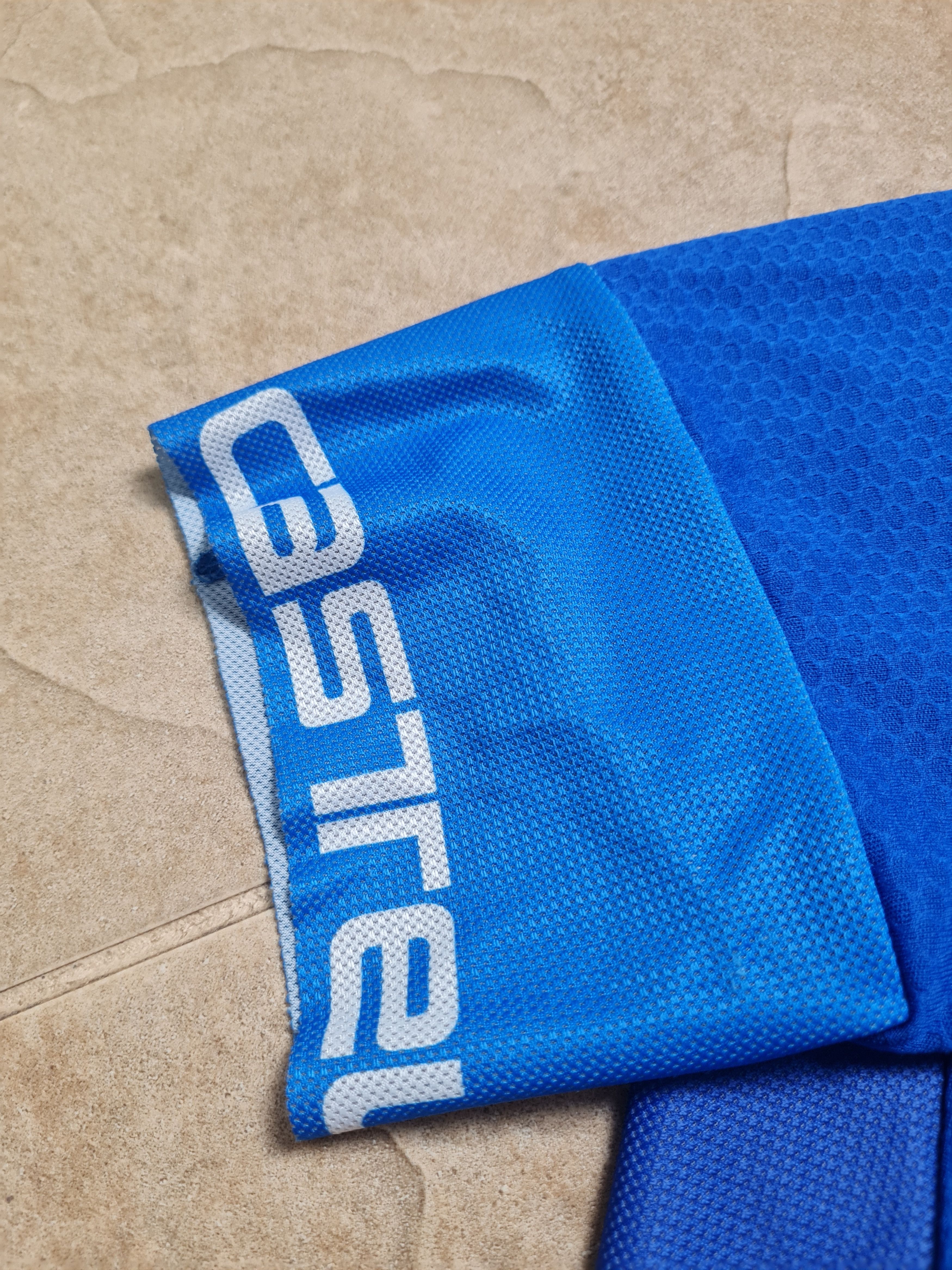Other Bike Shirt CASTELLI ENTRANTA CYCLING Shirt Blue YKK VISLON Size US XXL / EU 58 / 5 - 12 Thumbnail
