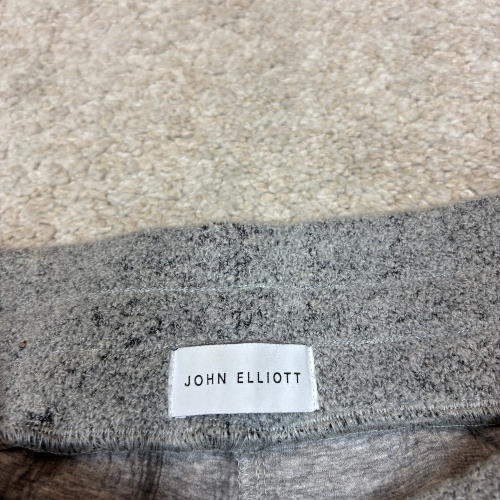 John Elliott John Elliott Ebisu Tapered Boucle Wool Sweatpants Men's 3/L Size US 32 / EU 48 - 4 Thumbnail