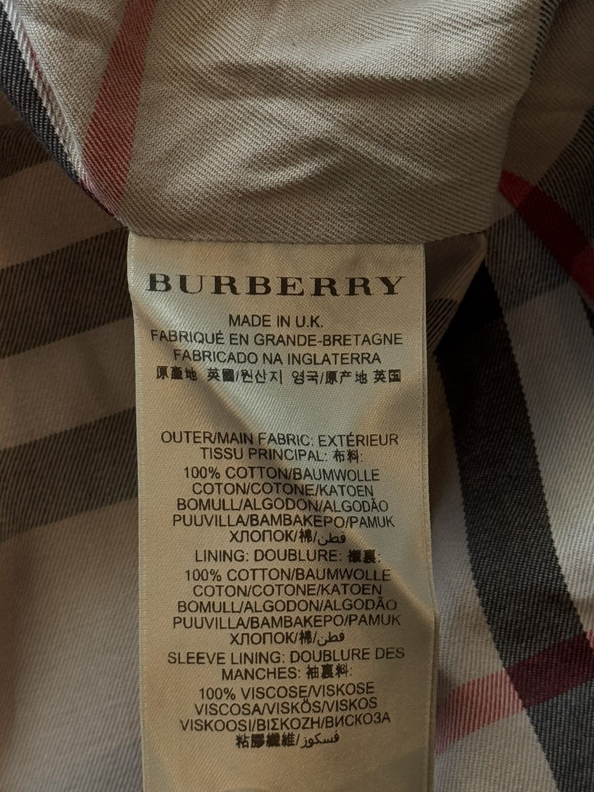 Burberry × Designer Burberry nova check iconic trench coat Size XS / US 0-2 / IT 36-38 - 12 Thumbnail