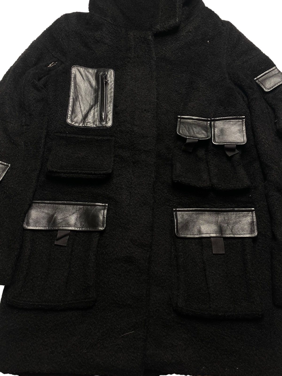14th Addiction 2000s Hail Co - Wool Cargo Jacket Size US M / EU 48-50 / 2 - 9 Thumbnail