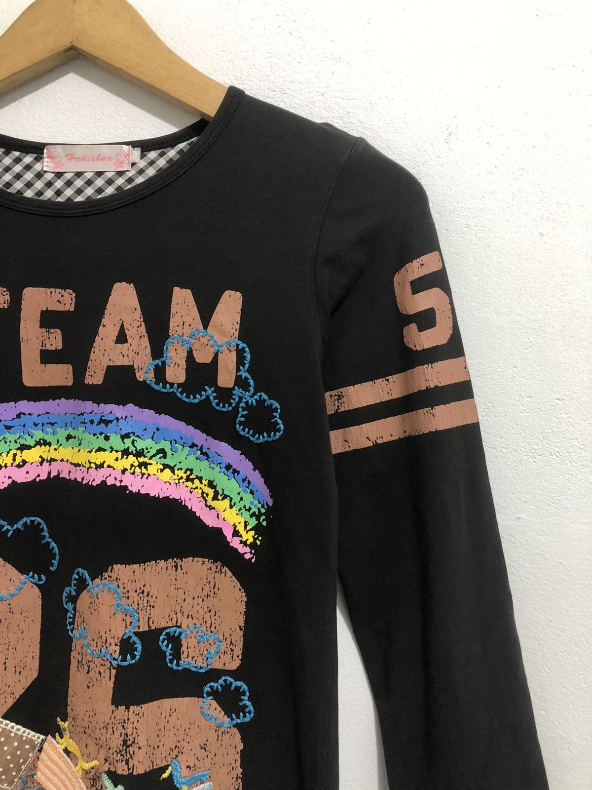 If Six Was Nine Distressed Gothc Poem Patchwork Rock Punk Style Size US M / EU 48-50 / 2 - 4 Thumbnail