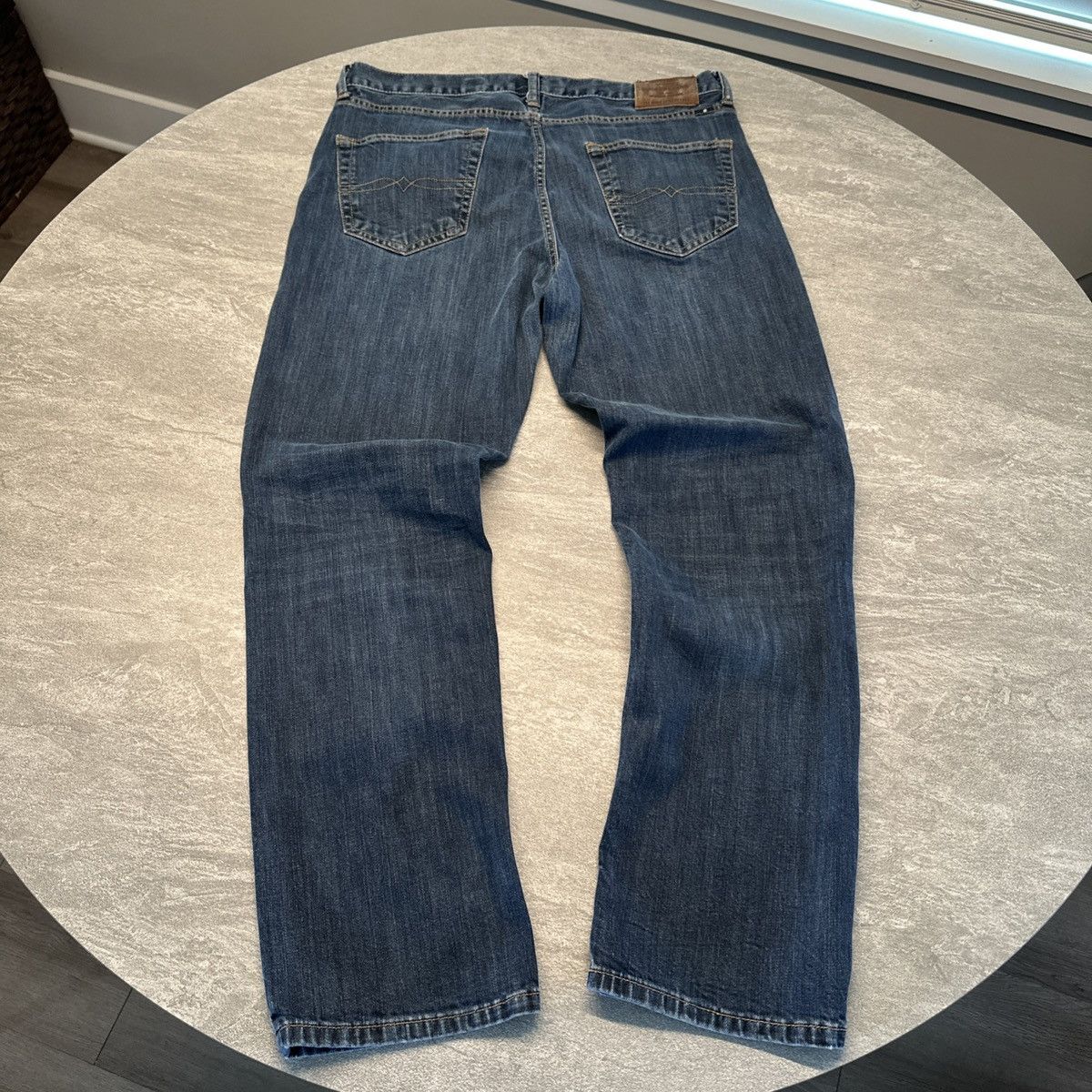 Lucky Brand Lucky Brand 410 Jeans Blue Athletic Slim Fit Stretch Denim Size US 34 / EU 50 - 8 Thumbnail