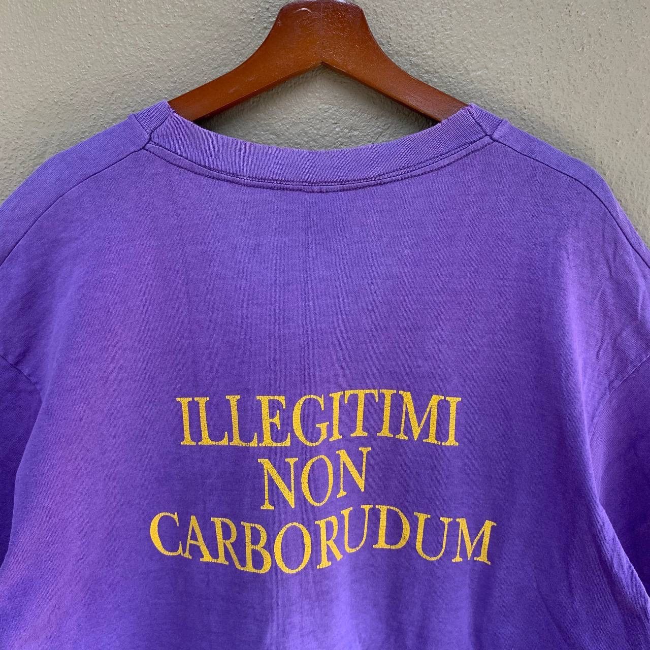 Vintage Rare Distressed Vintage Alfred University Quotes Tees Size US XL / EU 56 / 4 - 4 Thumbnail