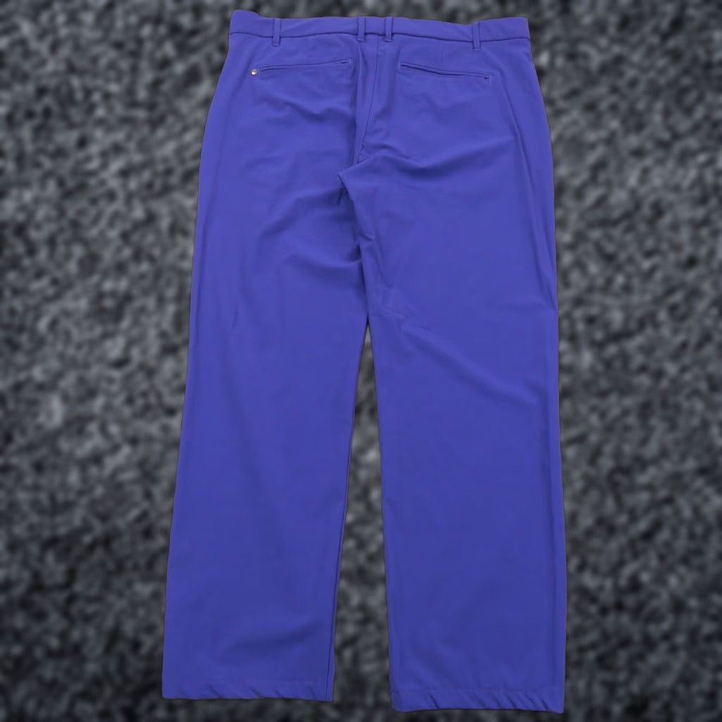 Vintage Greyson Golf Pants Men 36x29 Montauk Sport Trouser Royal Blue Performance Size US 36 / EU 52 - 1 Thumbnail