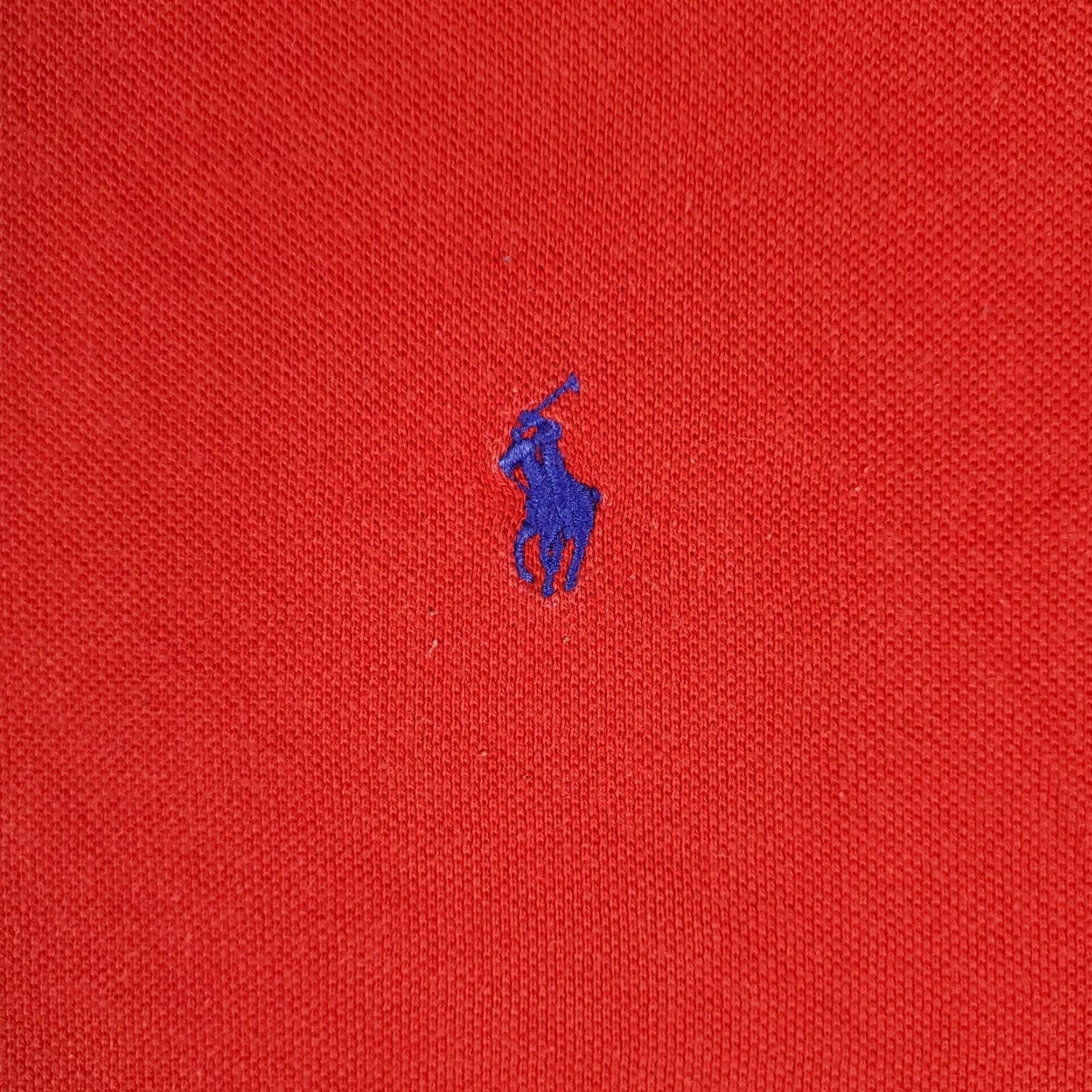 Ralph Lauren Ralph Lauren Polo Shirt Mens Medium Red Pony Polo Shirt Regular Fit Short Sleeve Button Collared Casual Classic Preppy American Gear Mens Size US M / EU 48-50 / 2 - 2 Thumbnail