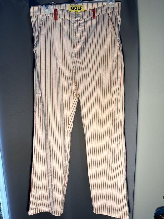 Golf Wang Golf Wang Pinstripe Baseball Pants - 32x33 | Grailed