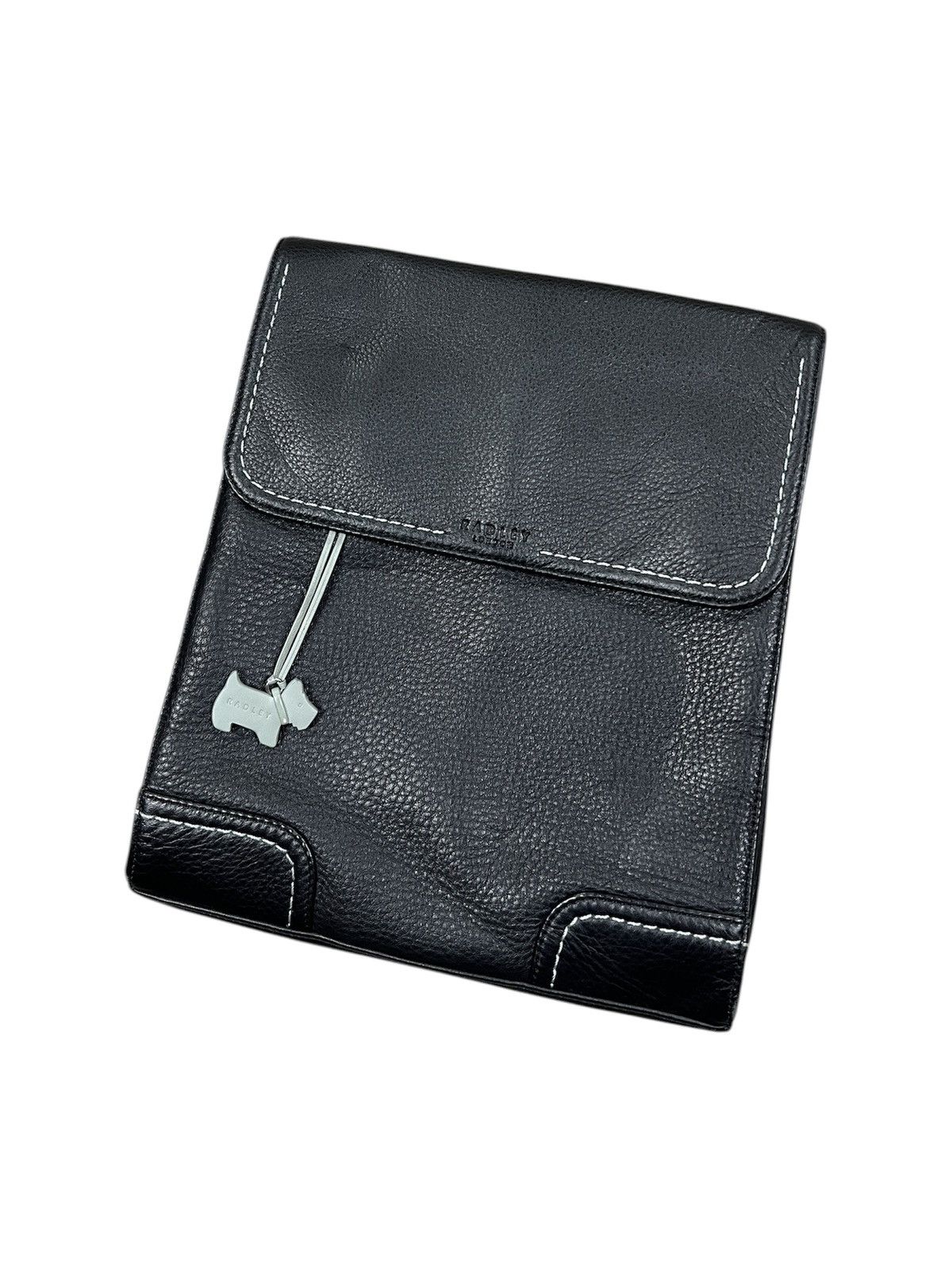 Other Radley London Black Pebble Leather Messenger Crossbody Bag Size ONE SIZE - 1 Thumbnail