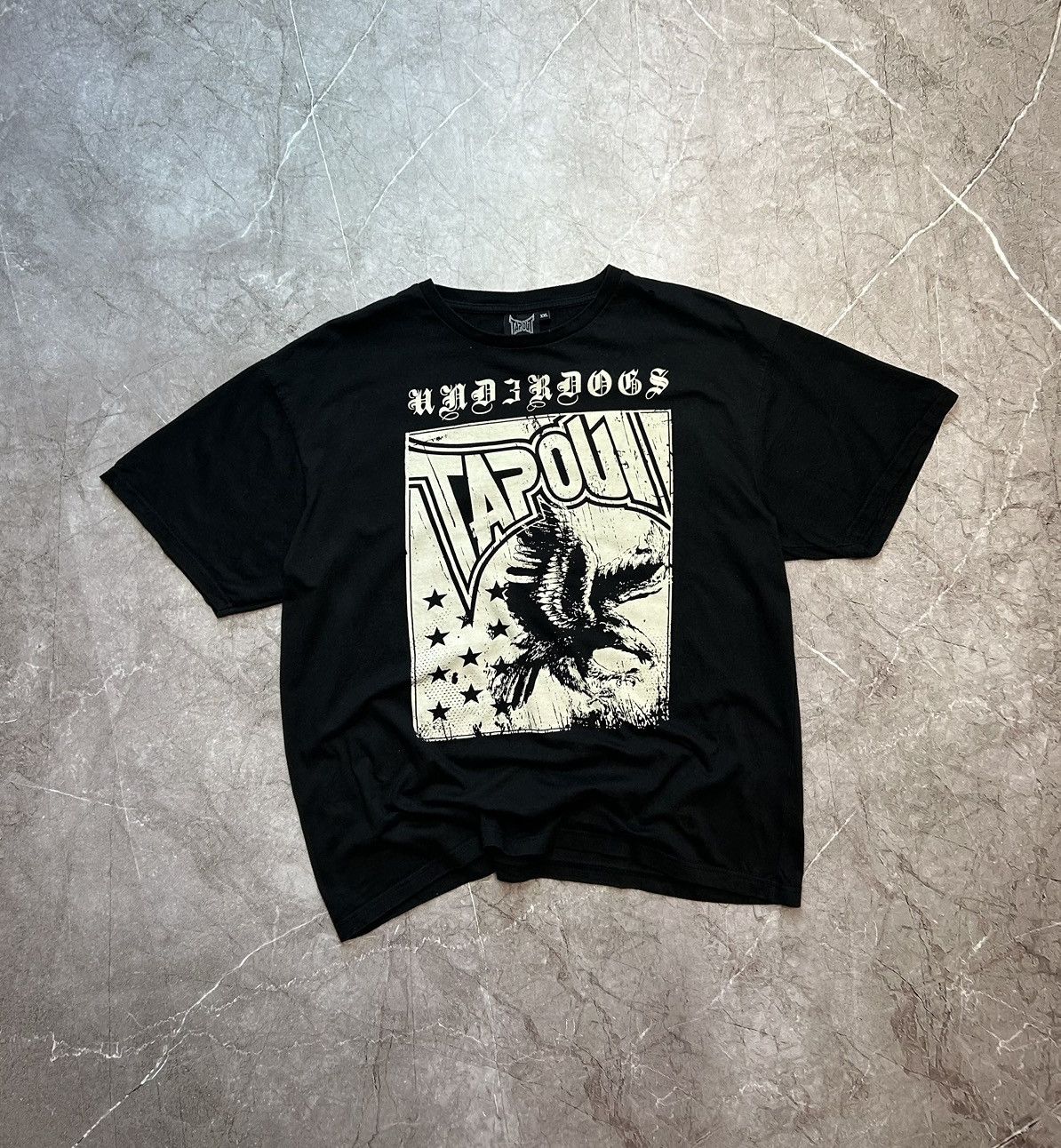 Affliction × Tapout × Vintage Crazy Vintage Y2K Tapout T Shirt Grunge Affliction Cyber Size US XXL / EU 58 / 5 - 1 Thumbnail