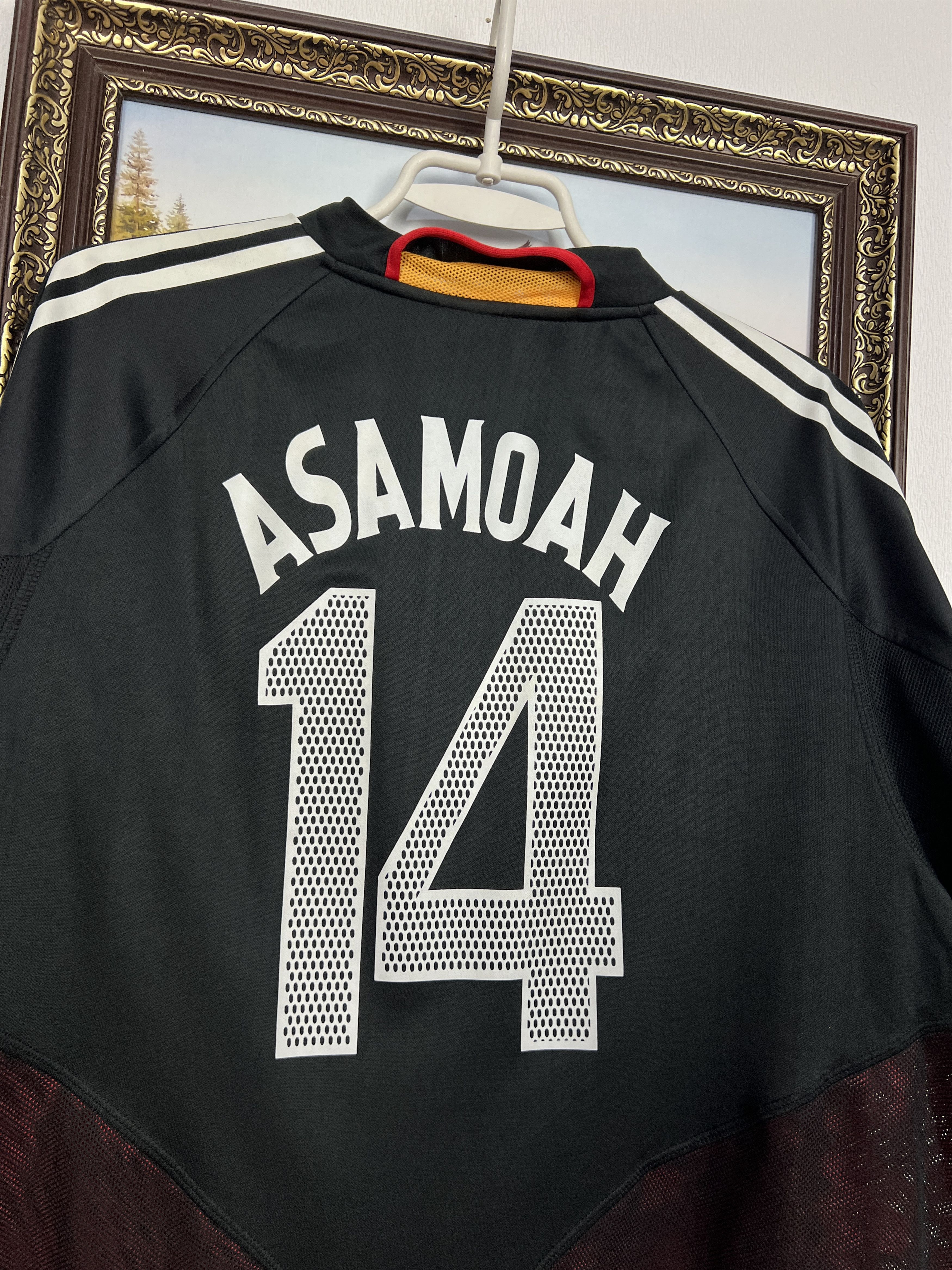Adidas Germany football shirt Soccer #14 Asamoah Jersey Trikot Size US XXL / EU 58 / 5 - 9 Thumbnail