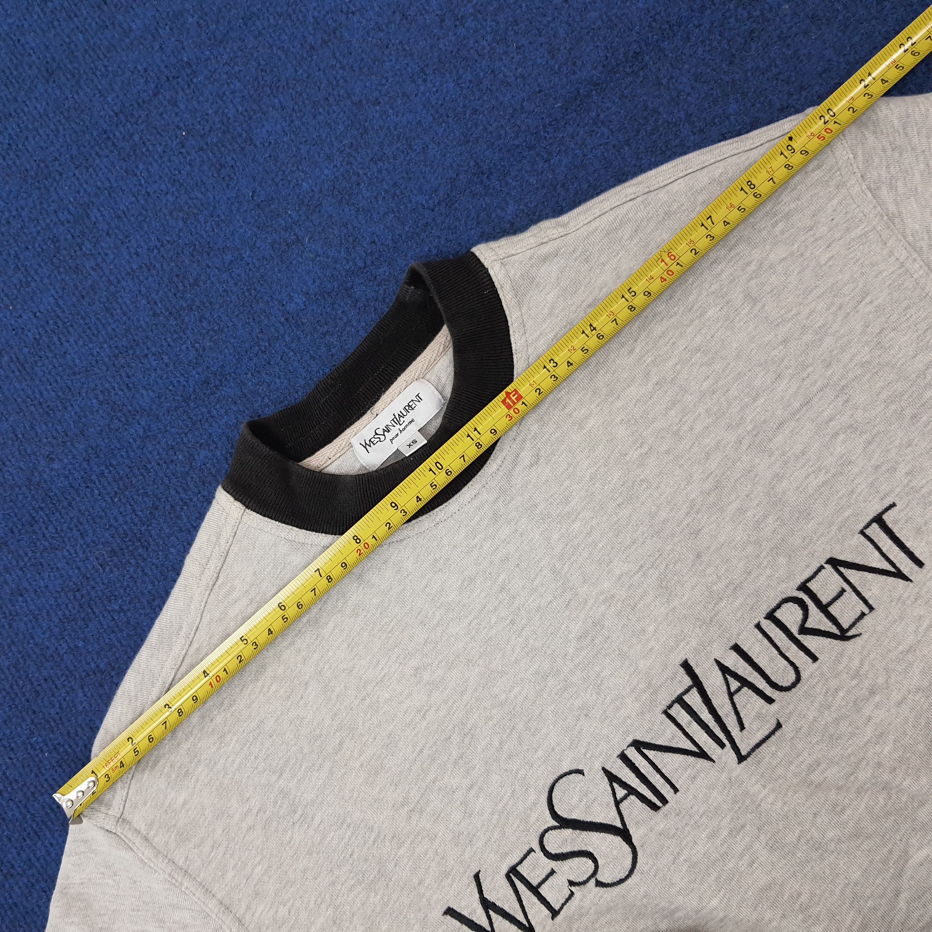 Yves Saint Laurent Vintage Yves Saint Laurent YSL Sweatshirt C250N13 Size US S / EU 44-46 / 1 - 8 Thumbnail