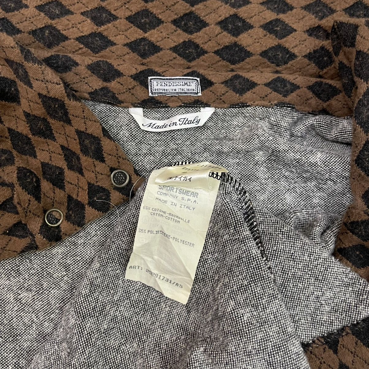 Fendi × Vintage FENDI FENDISSIME 90s BLOUSES Size M / US 6-8 / IT 42-44 - 6 Thumbnail
