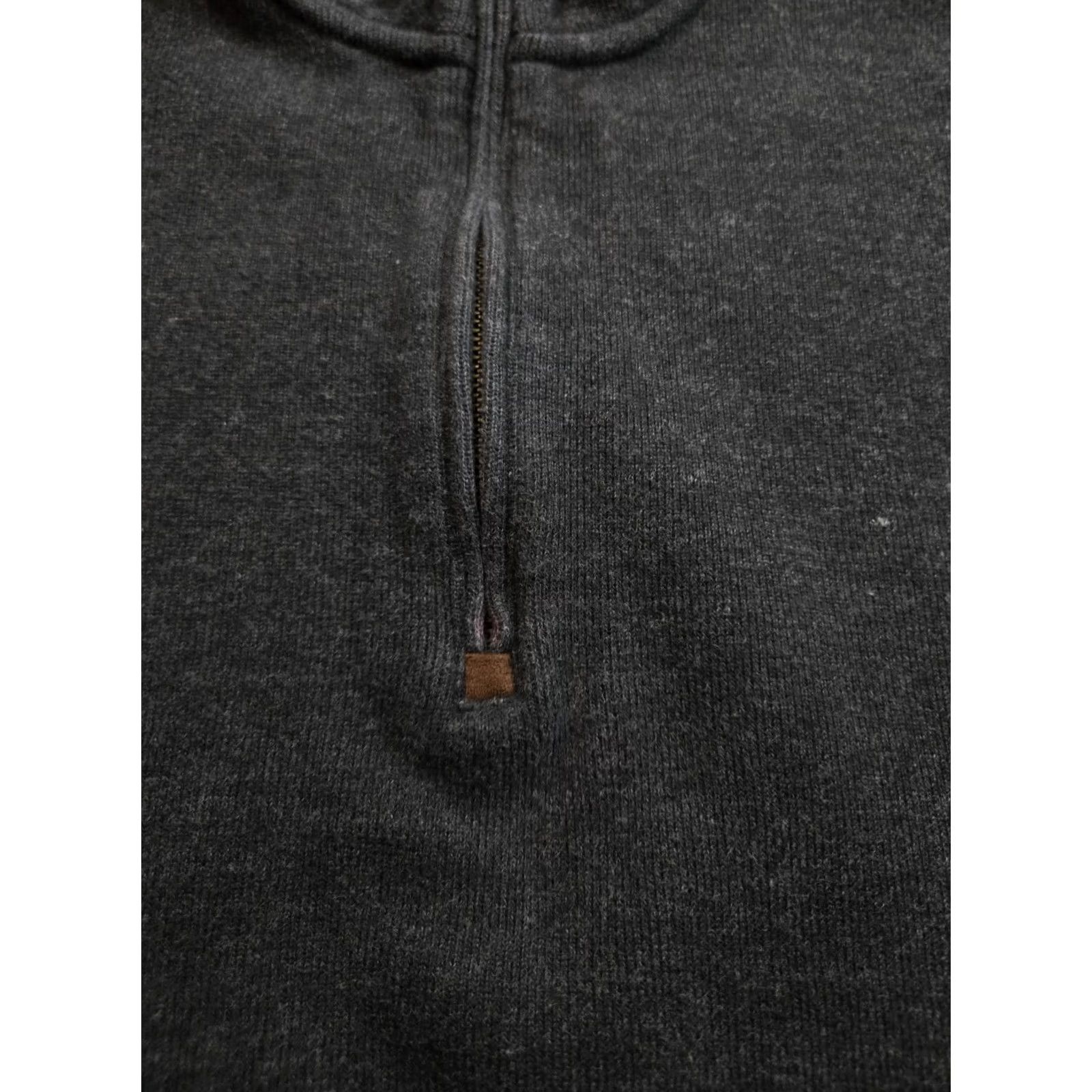 Polo Ralph Lauren Polo Ralph Lauren Sweater Mens 2XL Gray 1/4 Zip Pullover Knit Pony Logo Mock Neck Casual Size US XXL / EU 58 / 5 - 4 Thumbnail