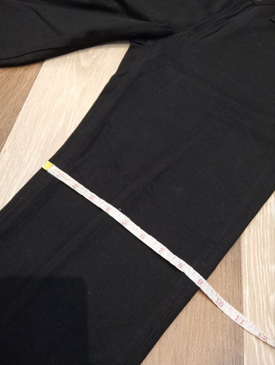 Maison MIHARA YASUHIRO GU MIHARAYASUHIRO GOOD INSPIRATION BLACK JEANS Size US 35 - 18 Thumbnail