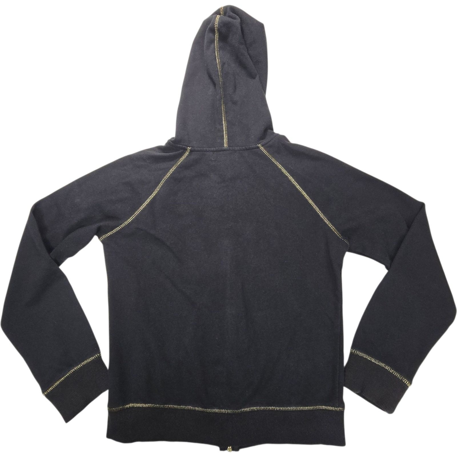 Southpole Betty Boop Jacket Southpole XL 14 16 Black Gold Hoodie Y2K Size XL / US 12-14 / IT 48-50 - 2 Thumbnail