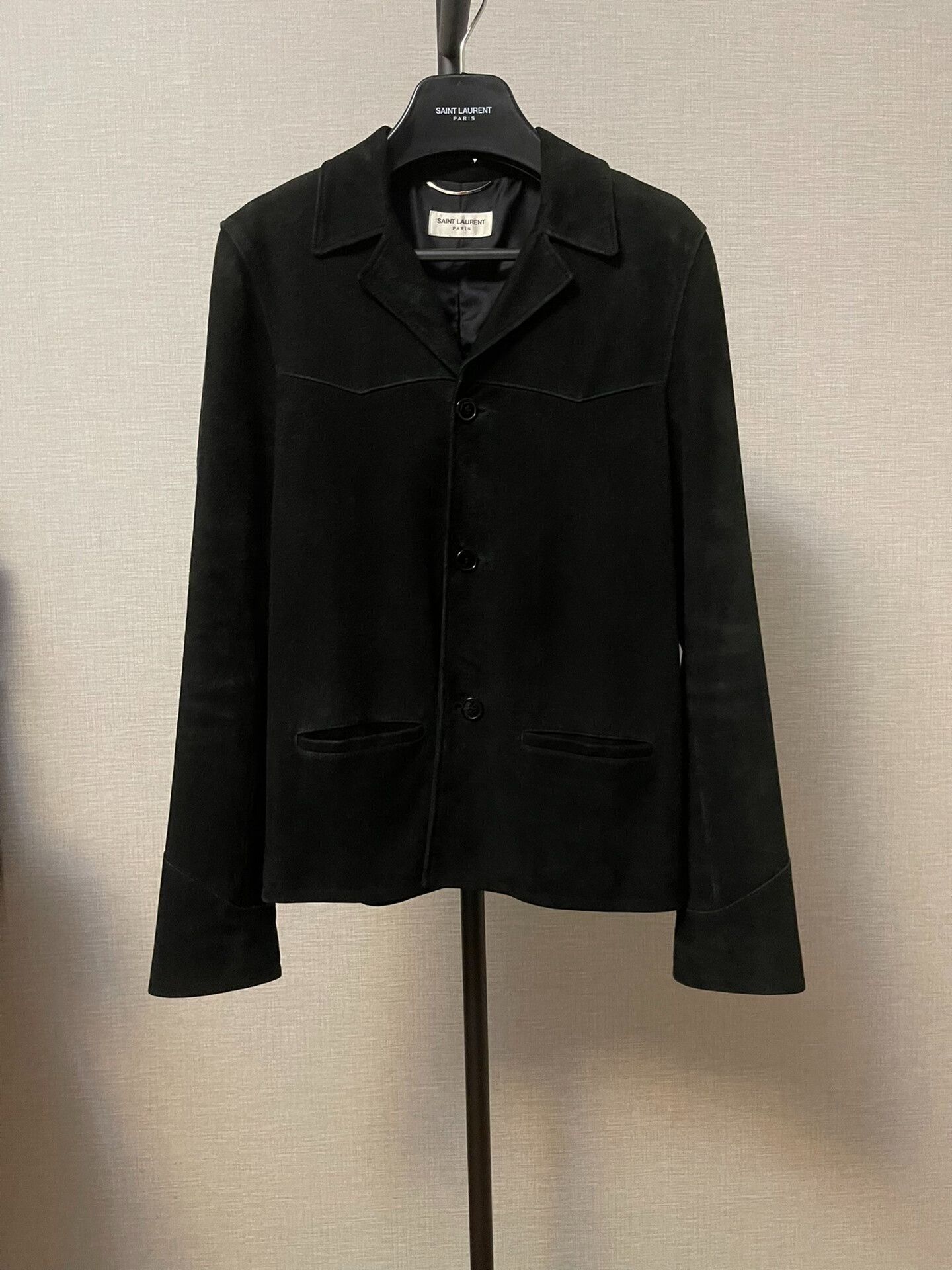 Saint Laurent Paris saint laurent black western style leather jacket Size US S / EU 44-46 / 1 - 1 Thumbnail