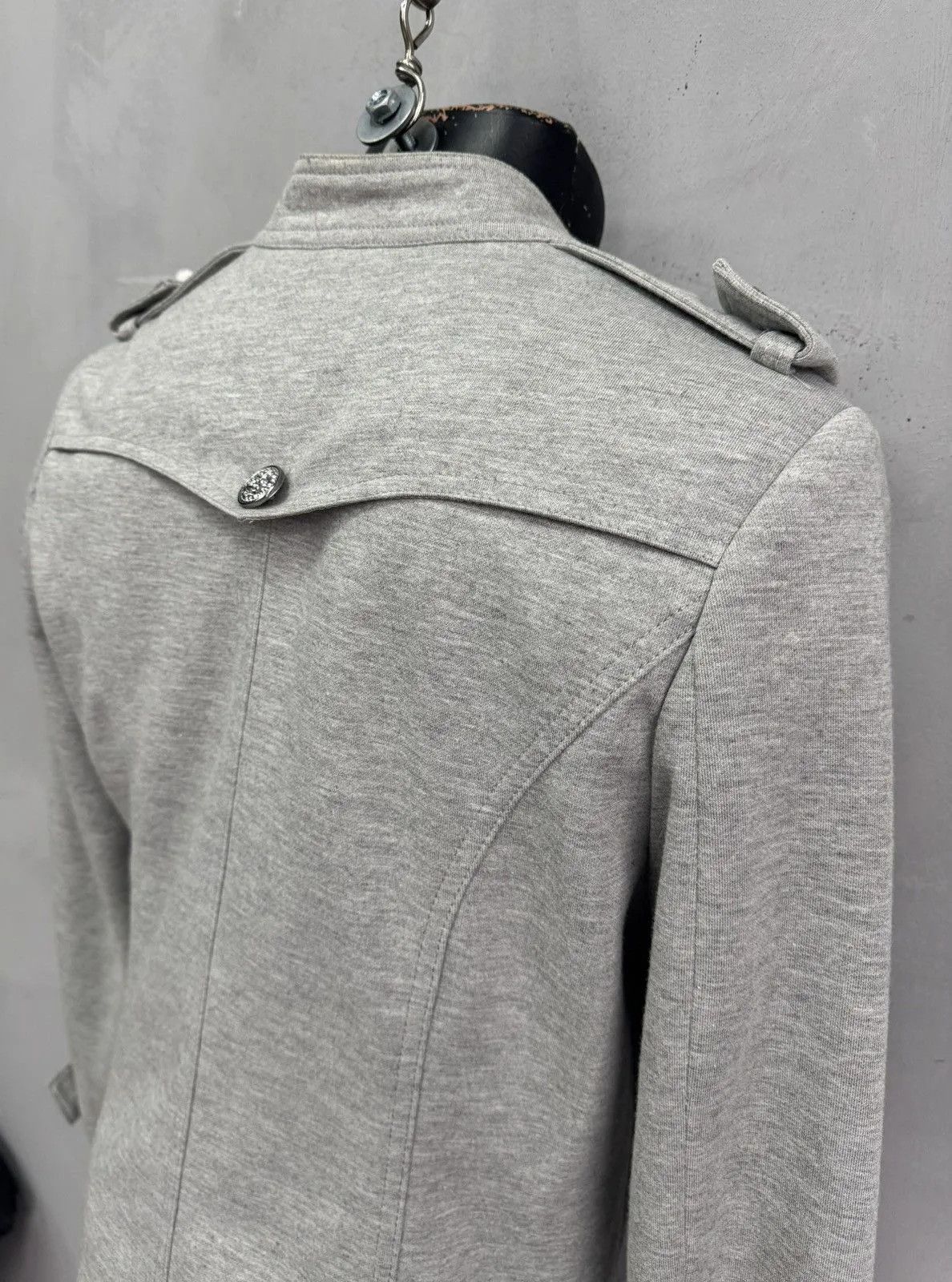 Issey Miyake Wow😻Vintage Napoleon Jacket Cropped Hype Military LGB Y2K Size US M / EU 48-50 / 2 - 9 Thumbnail