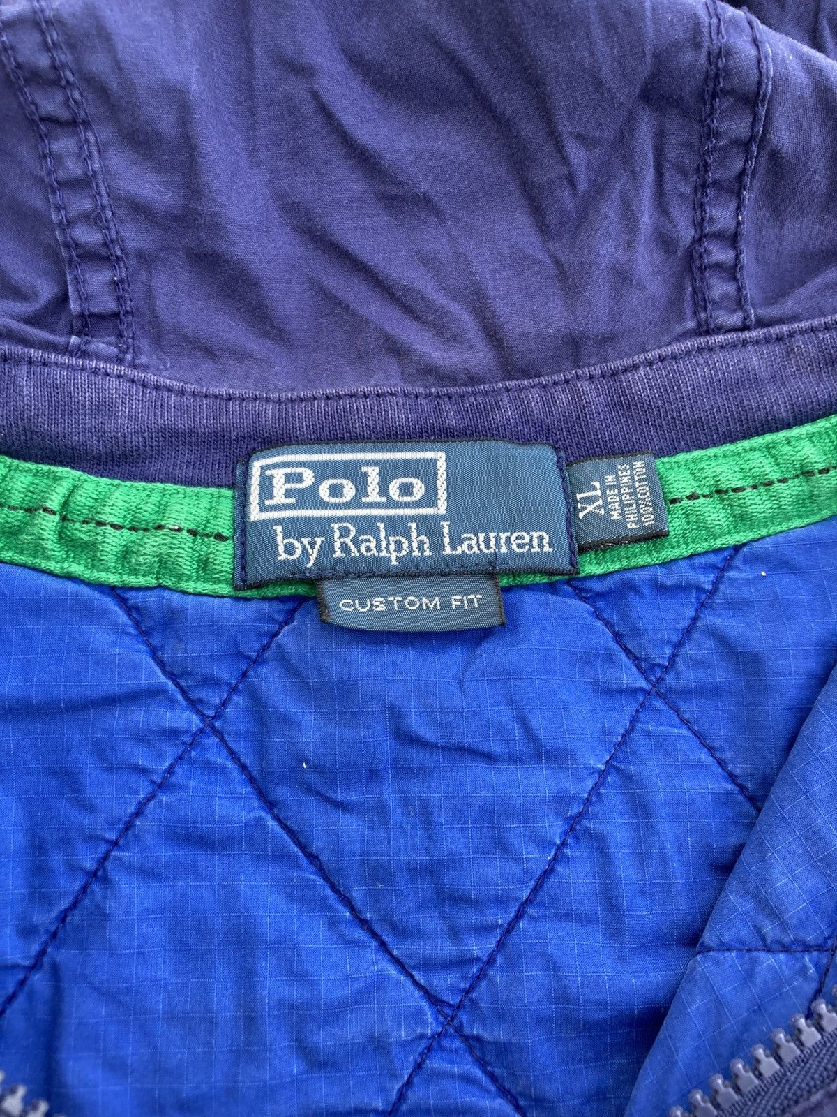 Polo Ralph Lauren 90’S Polo Ralph Lauren Quilted Colorblock Rugby Jacket Size US XL / EU 56 / 4 - 6 Thumbnail