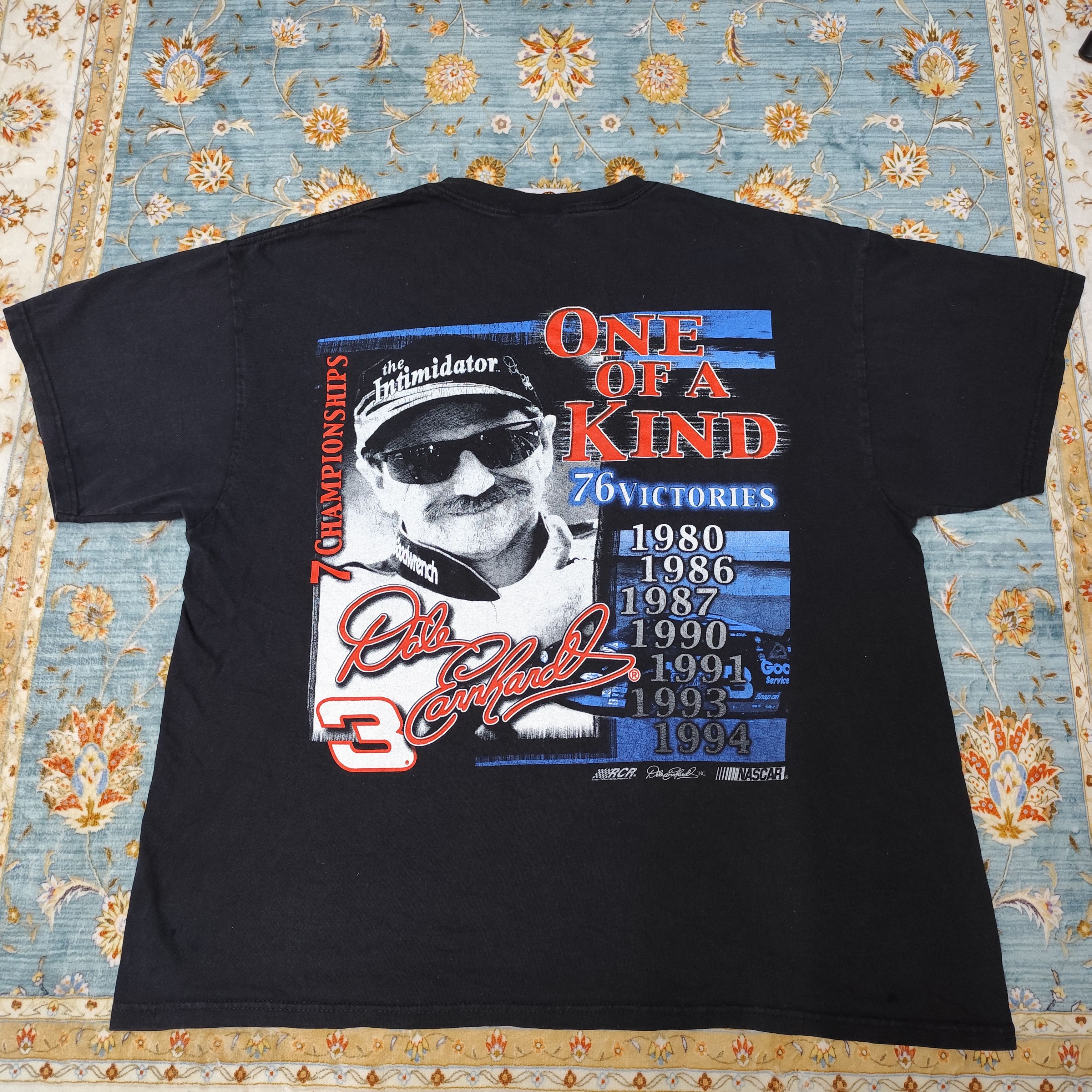 NASCAR × Vintage × Winners Circle VINTAGE DALE EARNHARDT NASCAR T SHIRT Size US XL / EU 56 / 4 - 3 Thumbnail