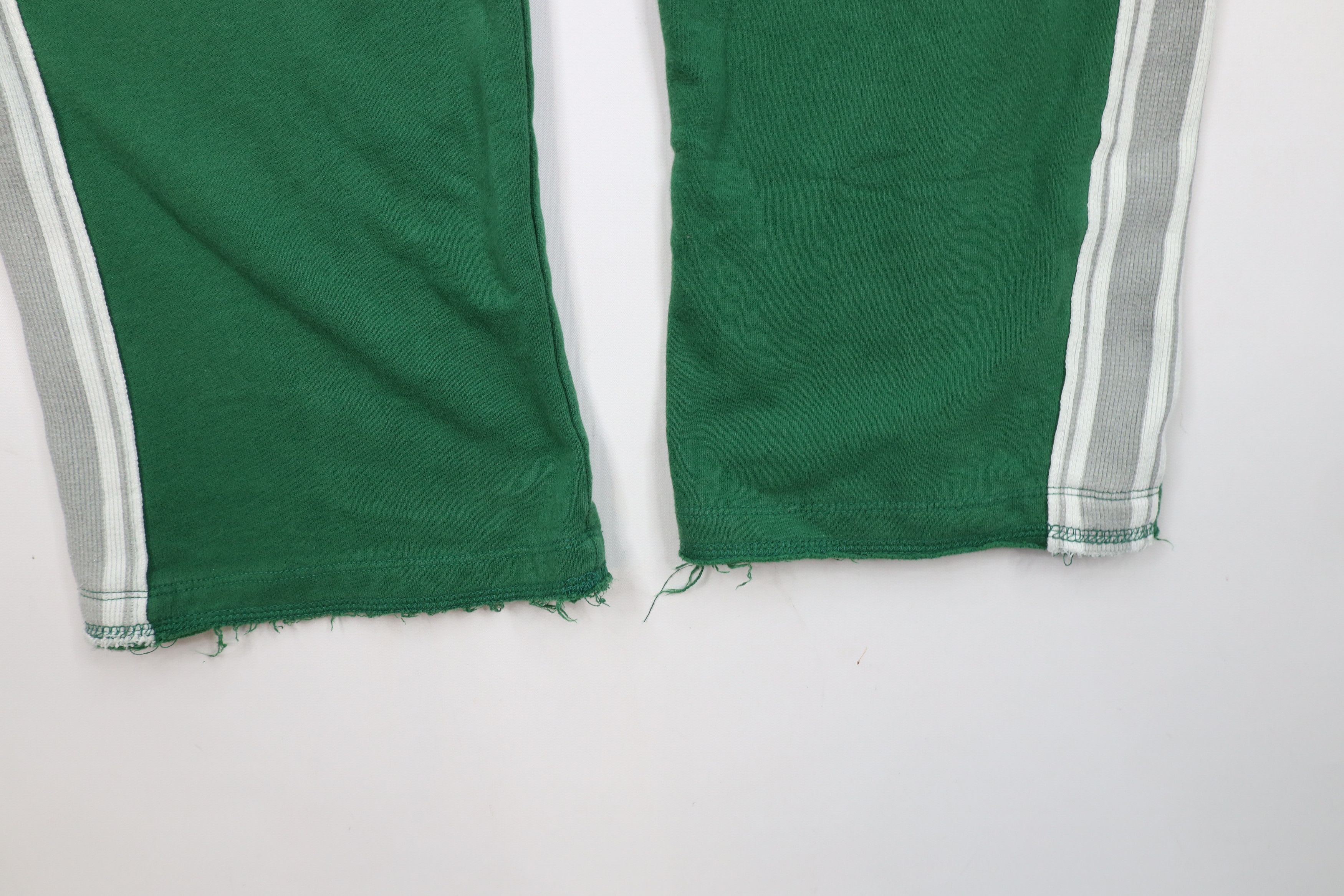 Aeropostale × Vintage Vintage 90s Y2K Aeropostale Spell Wide Leg Sweatpants Green Size US 36 / EU 52 - 5 Thumbnail