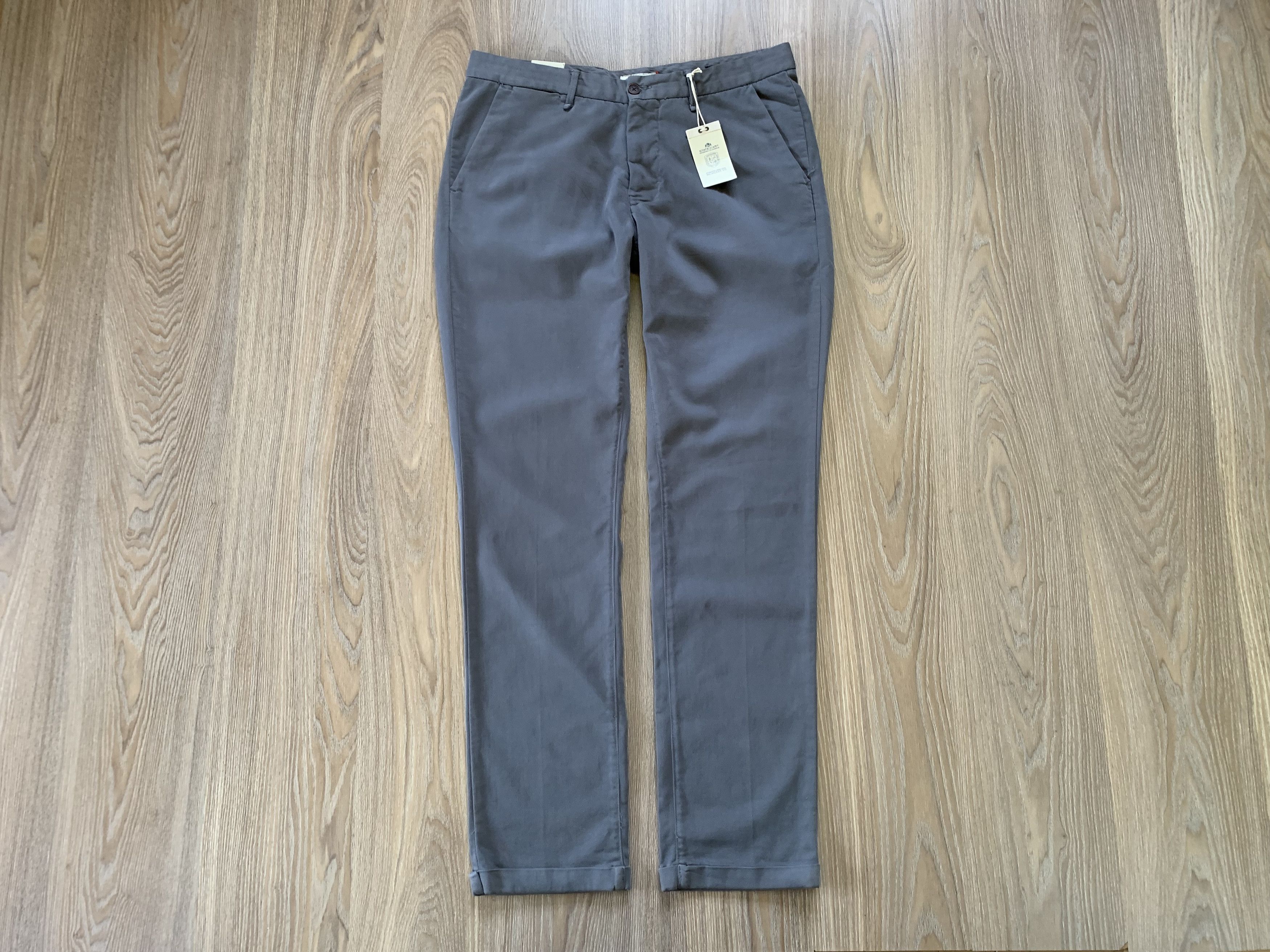 Designer State Of Art Men's Cotton Chino Pants Size US 32 / EU 48 - 1 Thumbnail
