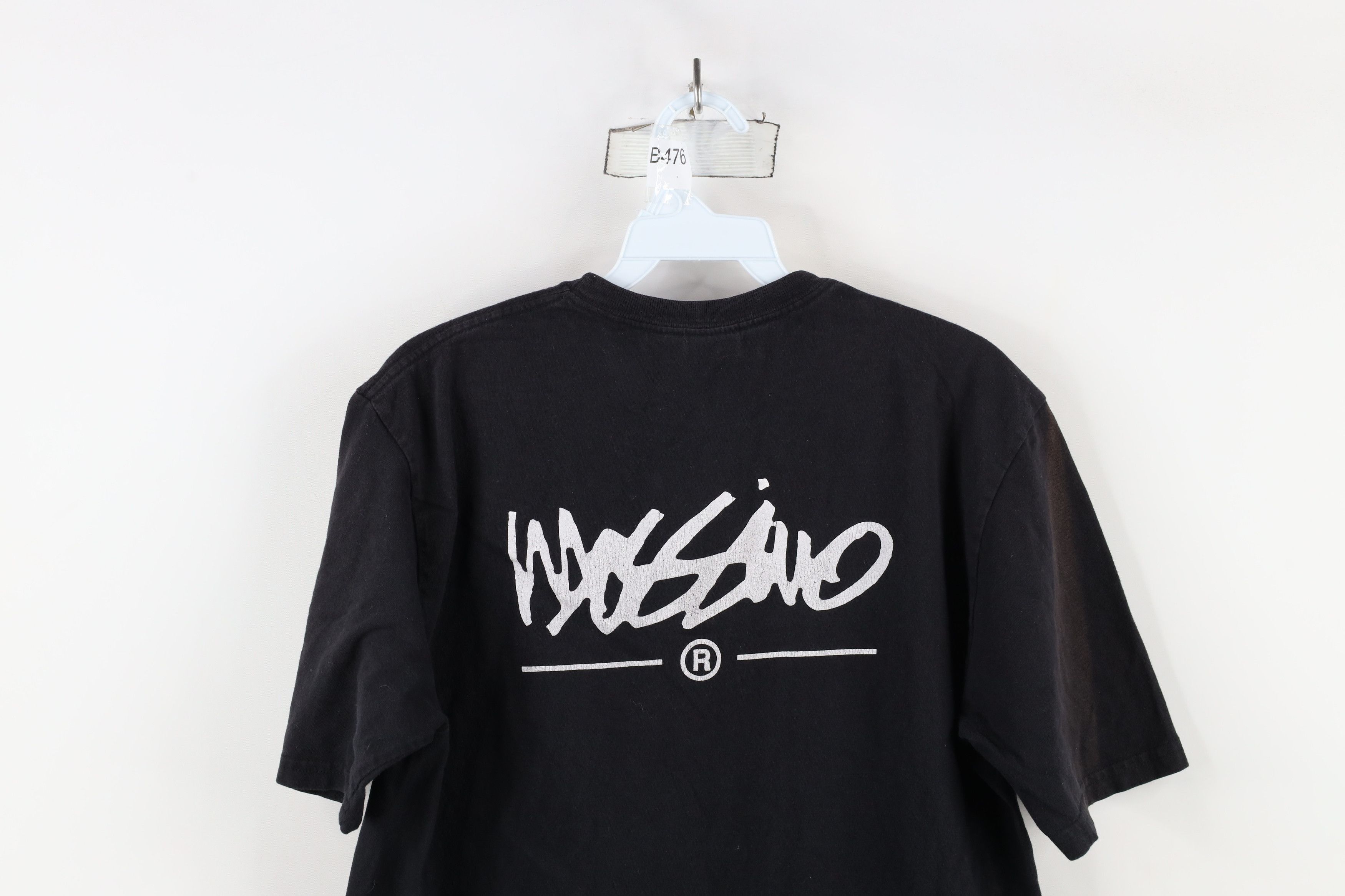 Mossimo × Vintage Vintage 90s Y2K Mossimo Surfing Spell Out Big Logo T-Shirt Size US S / EU 44-46 / 1 - 11 Thumbnail