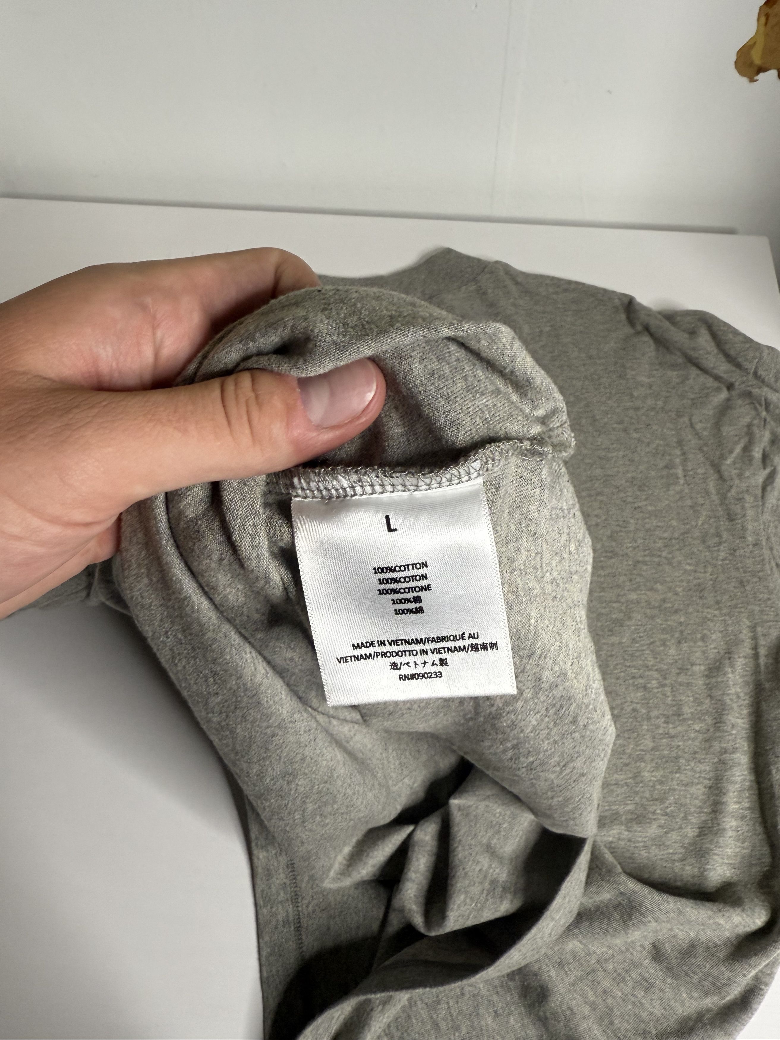 Essentials Essentials L/S 1977 Tee "Grey" Size US L / EU 52-54 / 3 - 7 Thumbnail