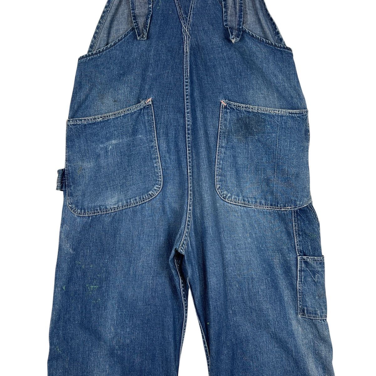Vintage Vintage WWII Era Overalls Selvedge Patchwork Size US 36 / EU 52 - 7 Thumbnail