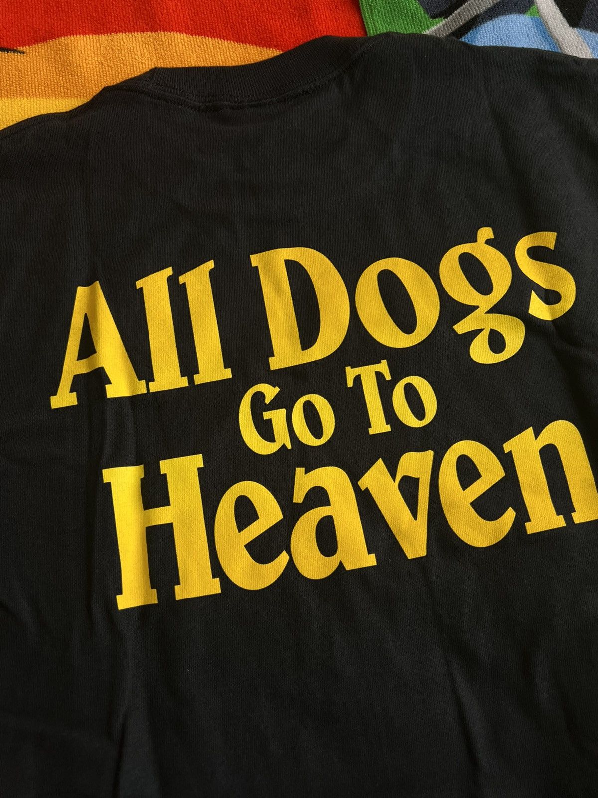Supreme S Supreme All Dogs Go To Heaven Tee FW25 Movie Graphic Size US S / EU 44-46 / 1 - 10 Thumbnail
