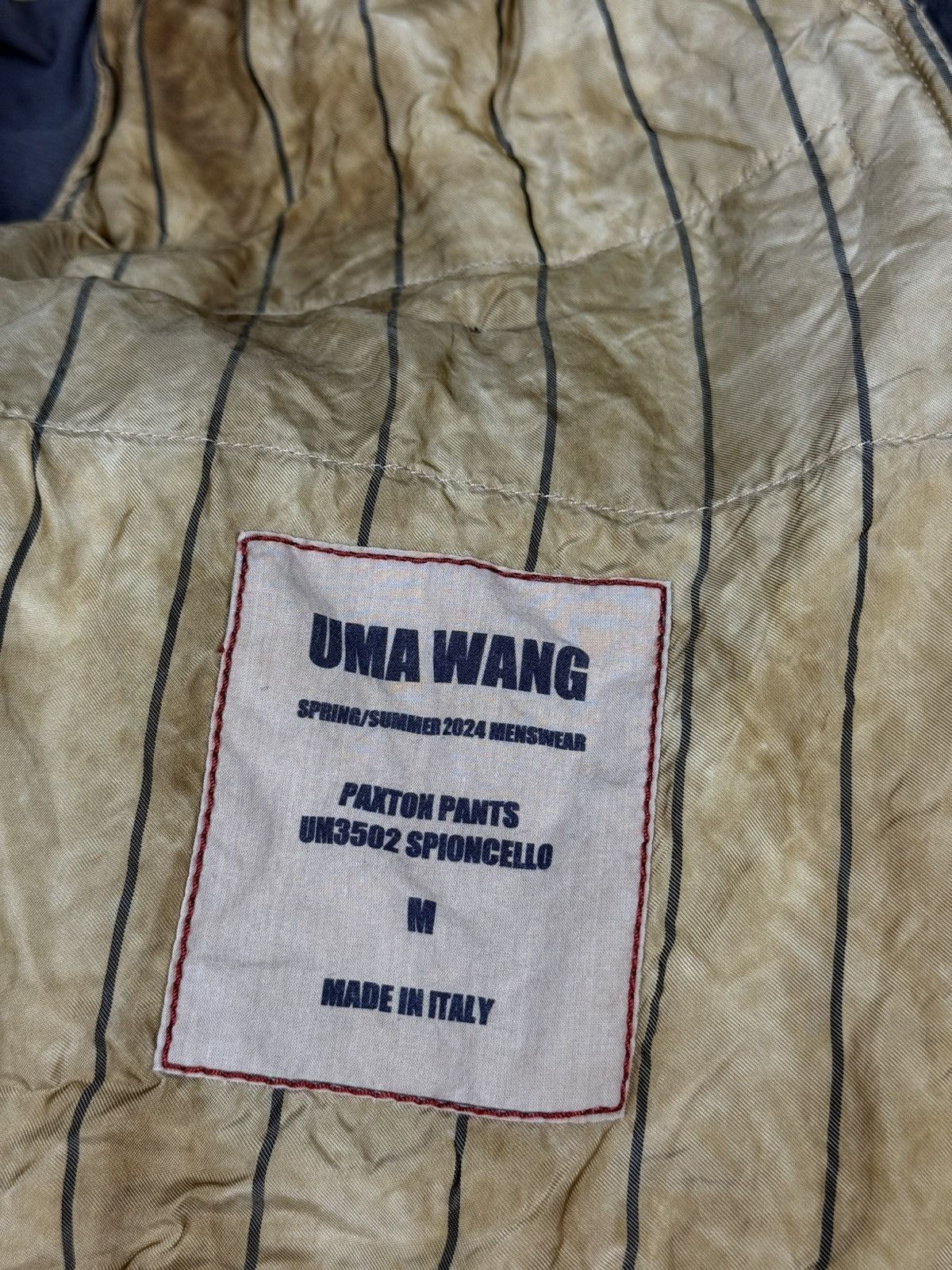 Uma Wang Uma Wang Gray Paxton Cargo Light Pant size M Size US 32 / EU 48 - 19 Thumbnail