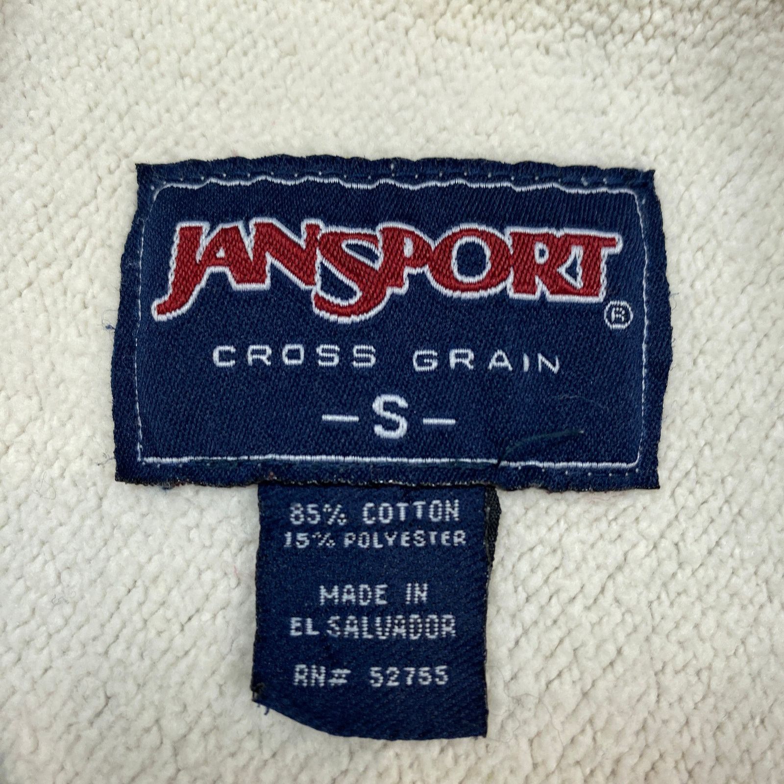 Jansport × Vintage VTG JanSport Cross Grain Stanford University Sweatshirt Sm Size US S / EU 44-46 / 1 - 4 Thumbnail