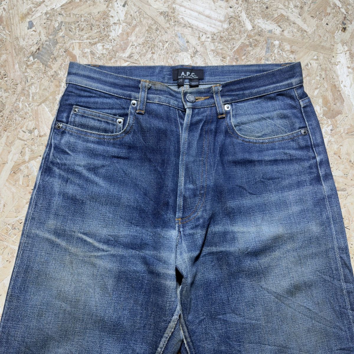 A.P.C. A.P.C Selvedge Denim Slim Fit Cutting Size US 28 / EU 44 - 4 Thumbnail
