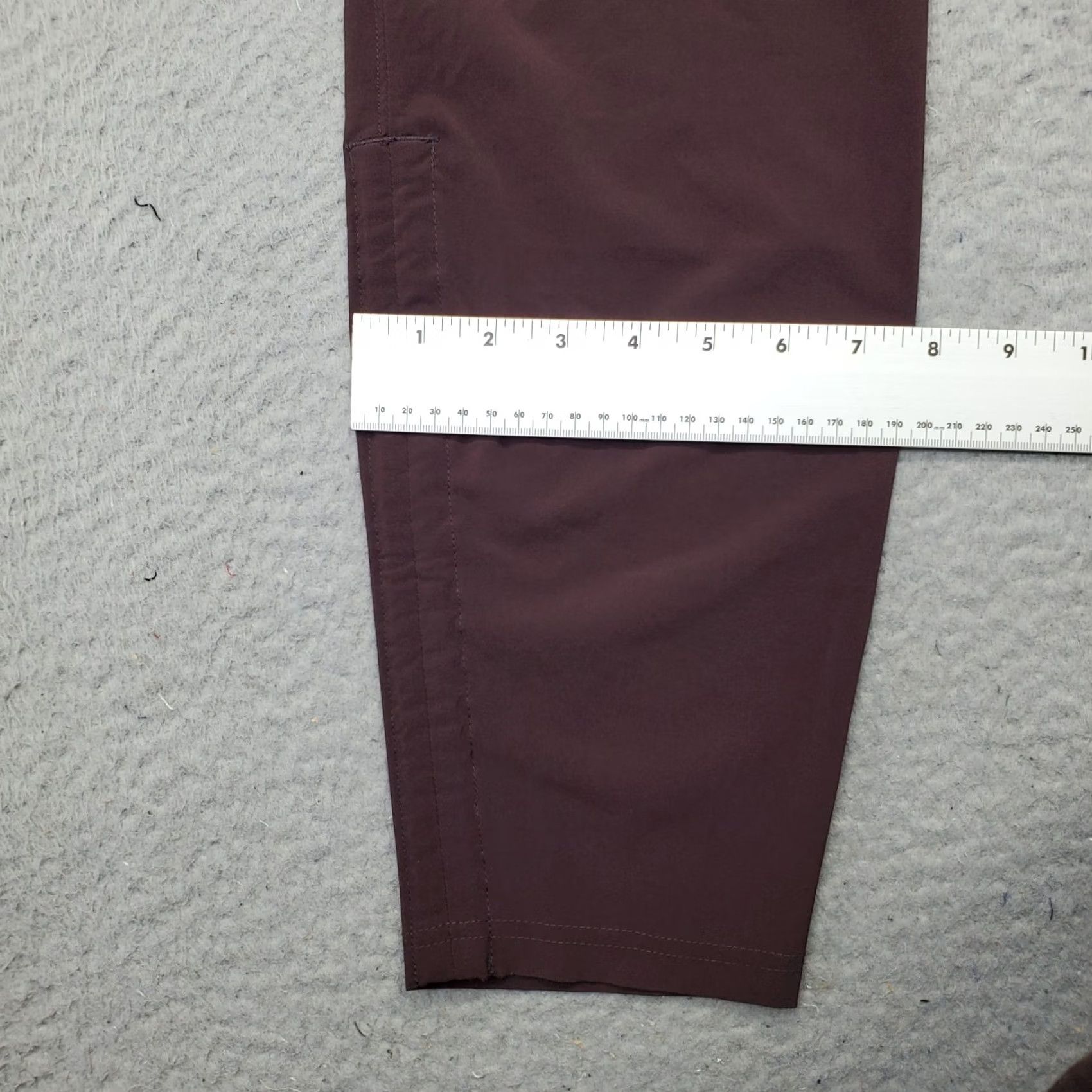 Athleta Athleta Womens Sweatpants 4 Purple Relaxed Elastic Waist Zip Pocket Tapered Leg - Size 4 - Pant, Casual, Activewear, Travel, 28 Inseam Size 27" / US 4 / IT 40 - 5 Thumbnail