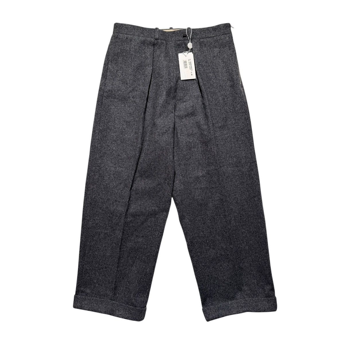 Maison Margiela Pleated side zip wide leg trouser Size US 30 / EU 46 - 1 Thumbnail