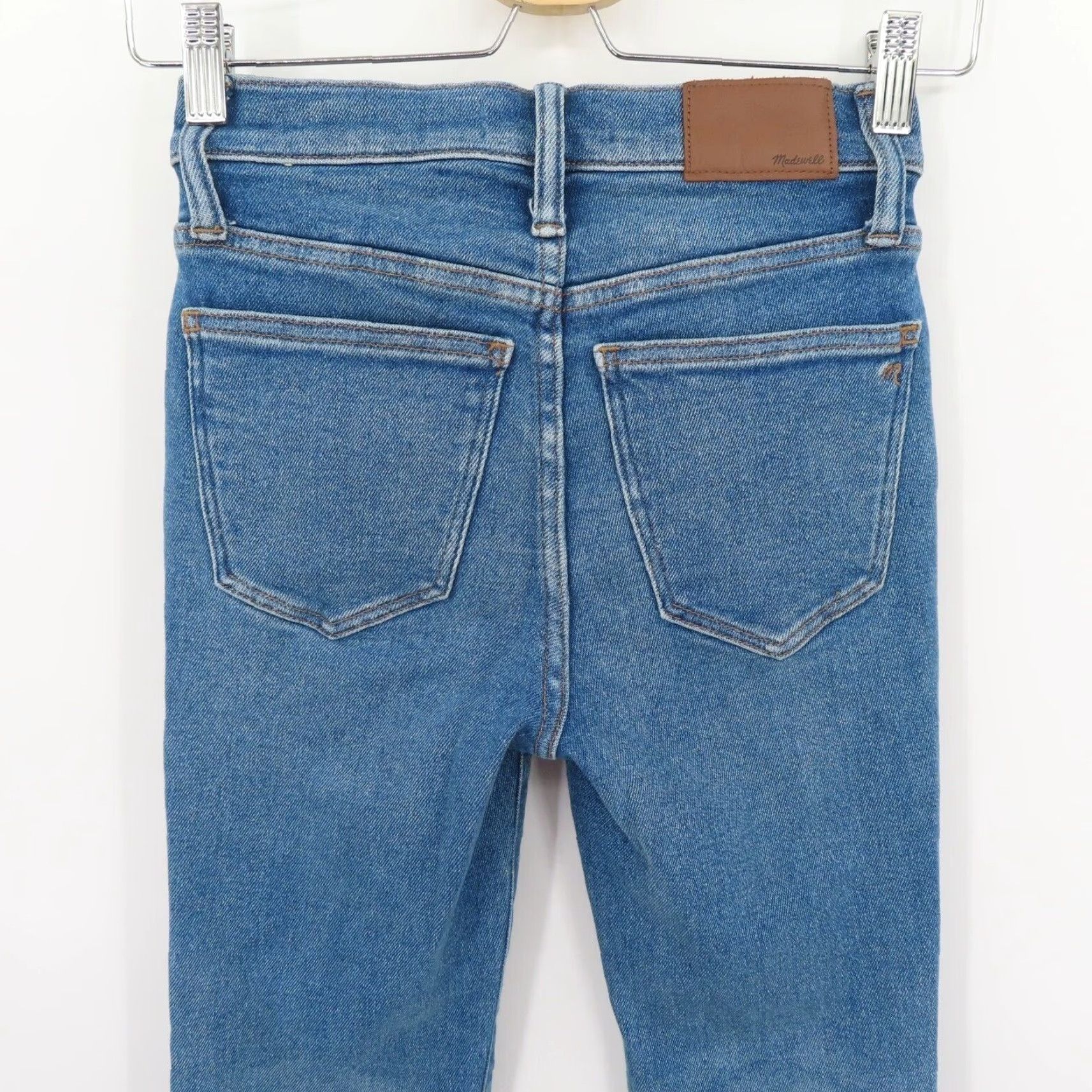Madewell Madewell Jeans Women Regular 24 Blue Denim Bootcut Cali Demi Boot 5-Pocket Style Bootcutpants Size 42" / US 20 - 6 Thumbnail