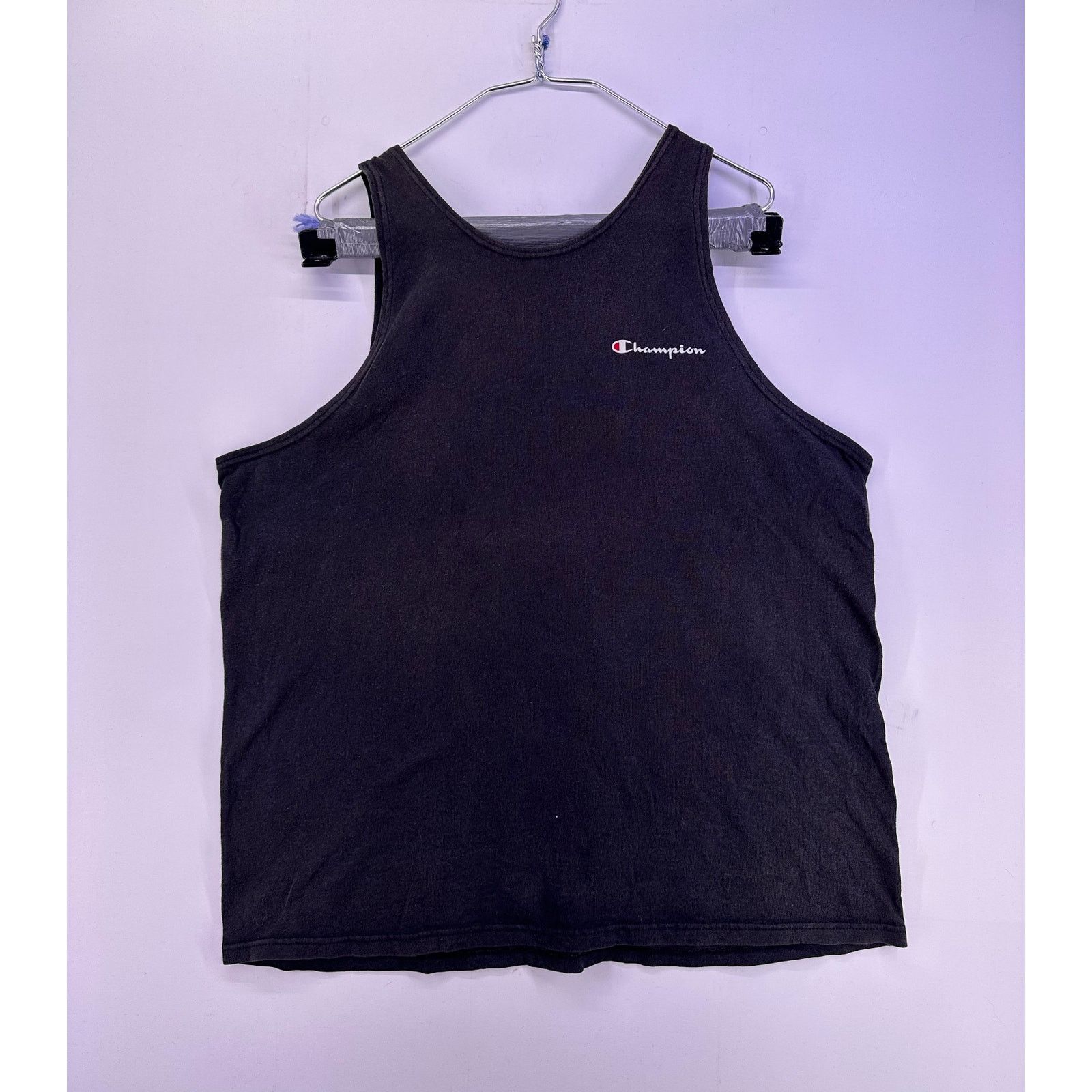 Champion Vintage Champion Black Tank Top Size XL Size US L / EU 52-54 / 3 - 2 Thumbnail