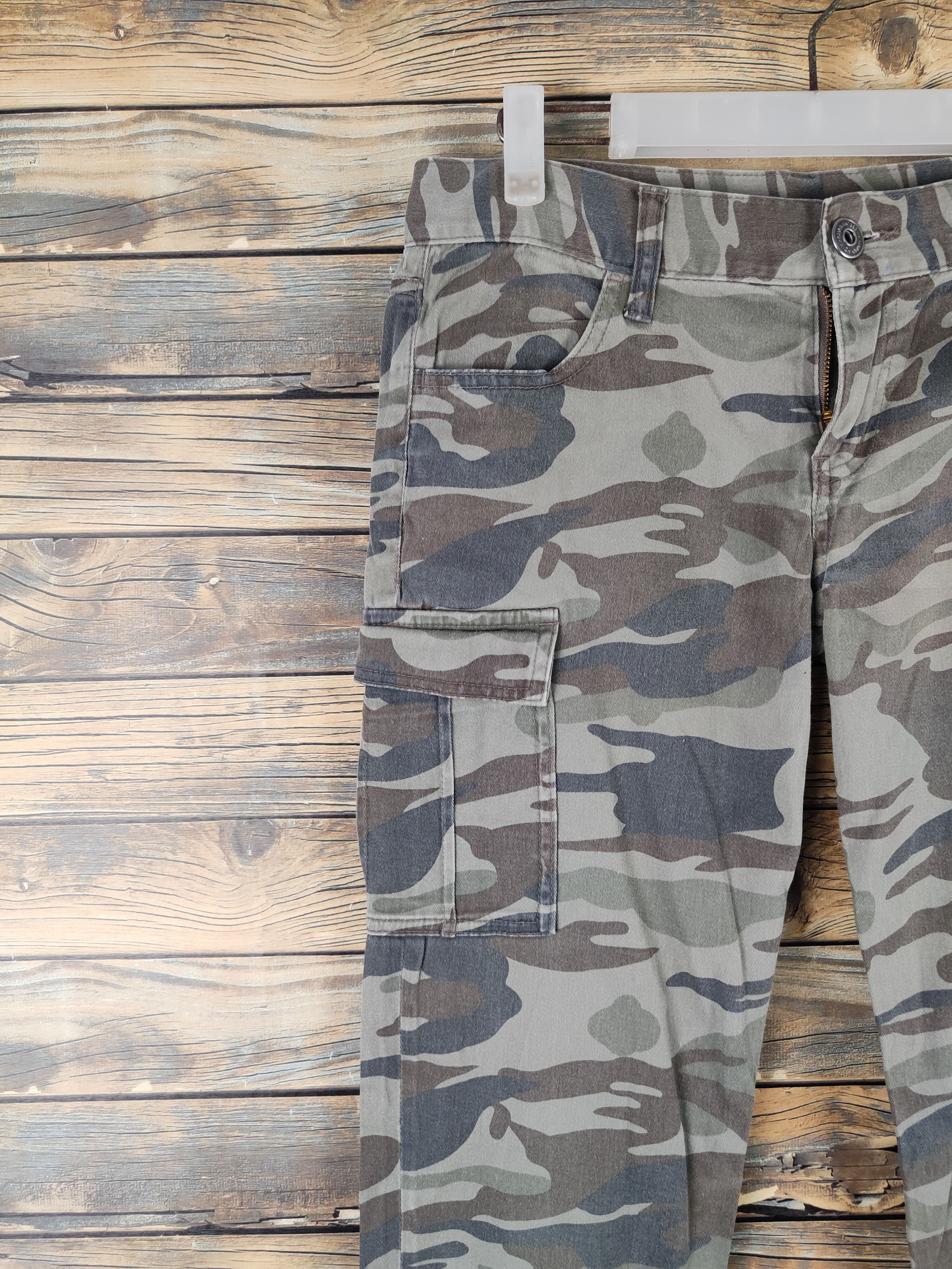 Japanese Brand DL Japanese Brand Camouflage Multipocket Cargo Pants #2341 Size 29" - 3 Thumbnail