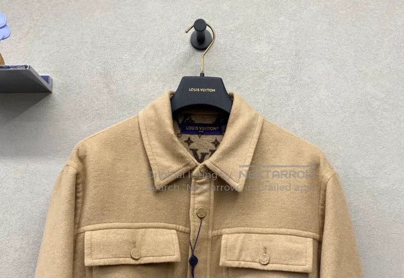 Louis Vuitton Louis Vuitton Khaki Cashmere Jacket Size US S / EU 44-46 / 1 - 4 Thumbnail