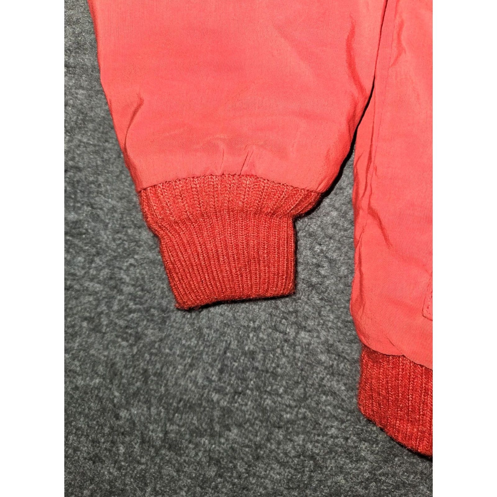 Pendleton VINTAGE Pendleton Jacket Mens Large Red Flannel Thinsulate Bomber Made USA 80s Size US L / EU 52-54 / 3 - 7 Thumbnail