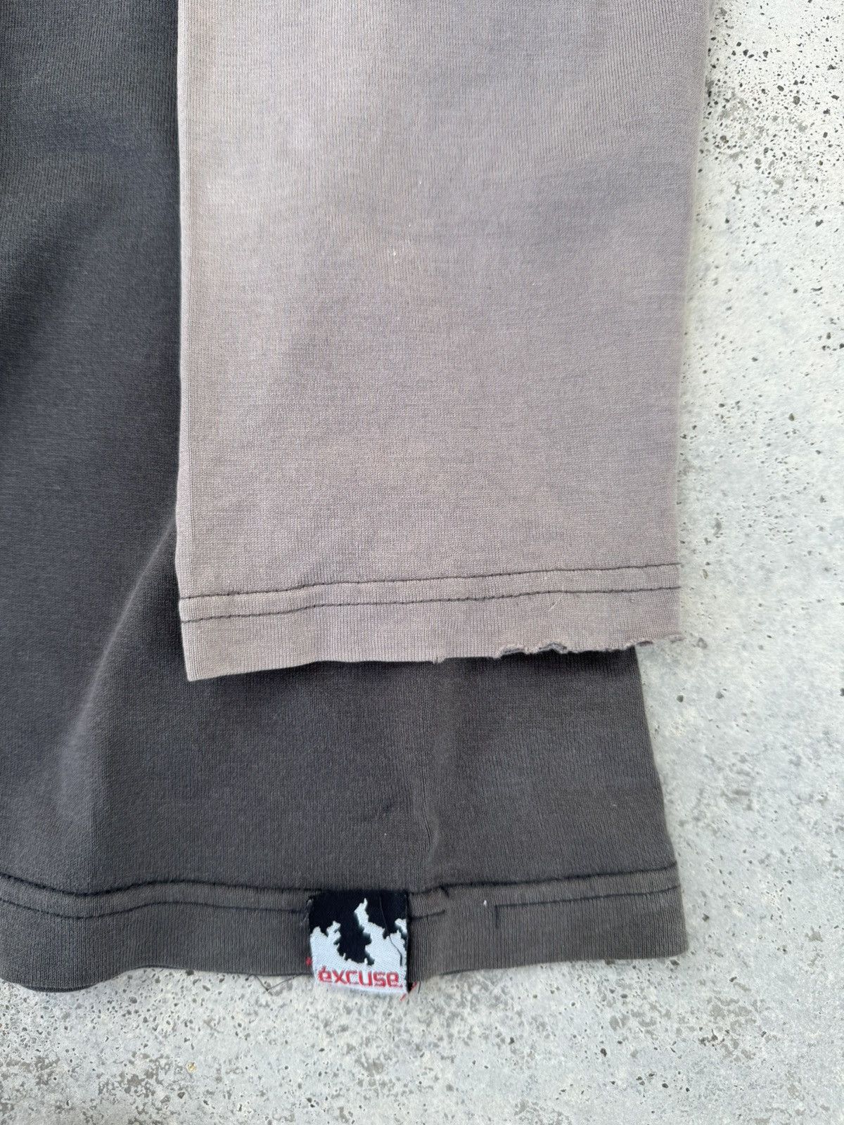 JNCO Distressed 2000s Excuses Jnco Styled Double Layer Tees Size US XL / EU 56 / 4 - 6 Thumbnail