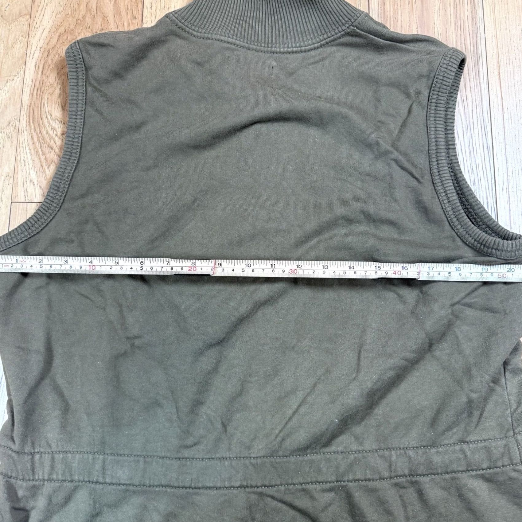 Olive Lauren Ralph Lauren Vest Full Zip Olive Green Womens XL Green Crown Crest vest XL Womens Full Zip Size XL / US 12-14 / IT 48-50 - 6 Thumbnail