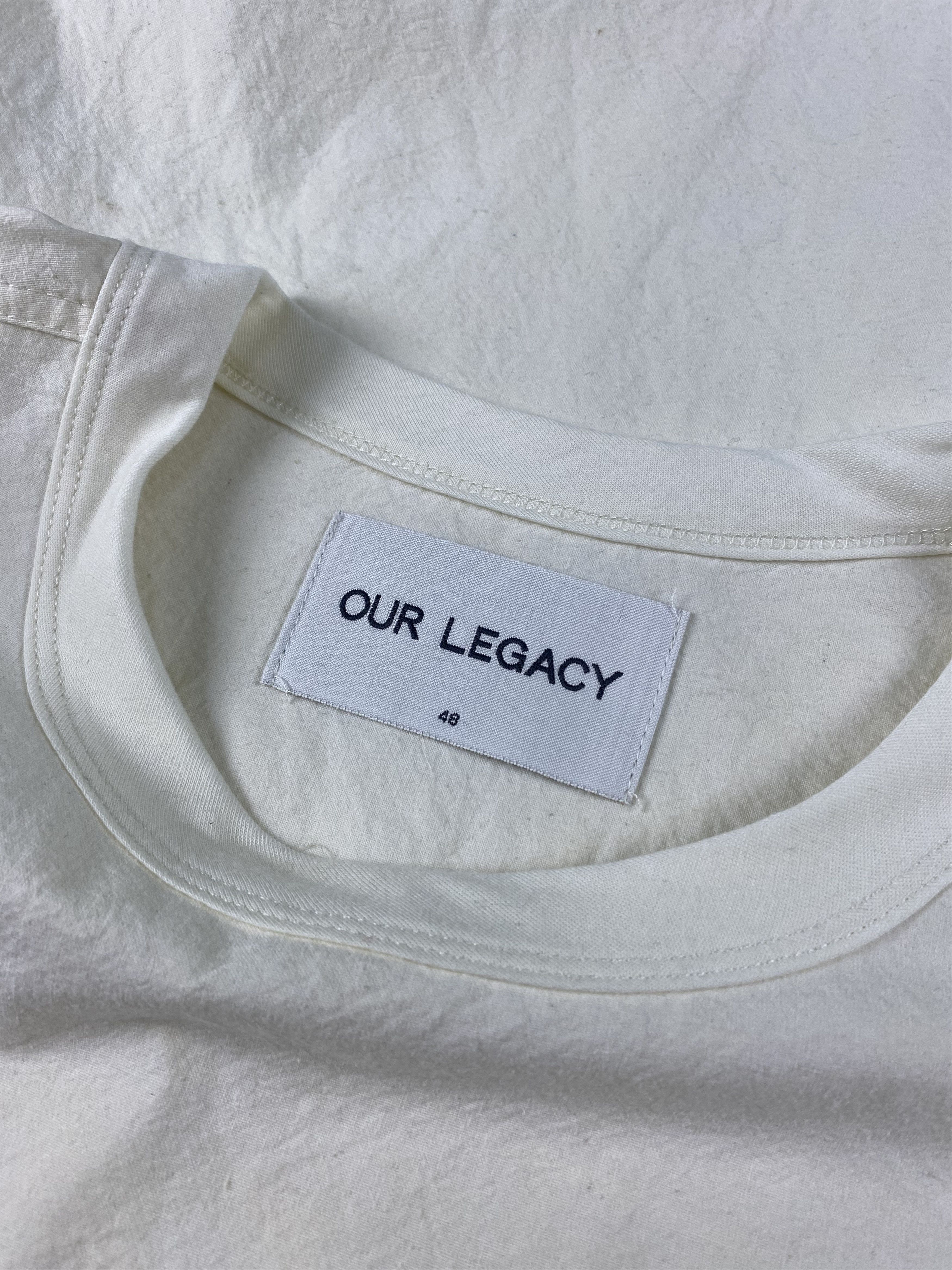 Our Legacy Rare Our Legacy ss14 white paper radiant flux sweatshirt Size US M / EU 48-50 / 2 - 8 Thumbnail