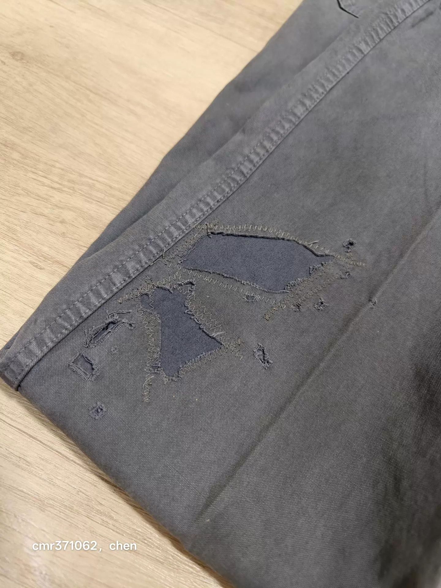 Visvim VISVIM 20AW Gifford Pants DMGD Grey2 Navy Charcoal Size US 32 / EU 48 - 5 Thumbnail