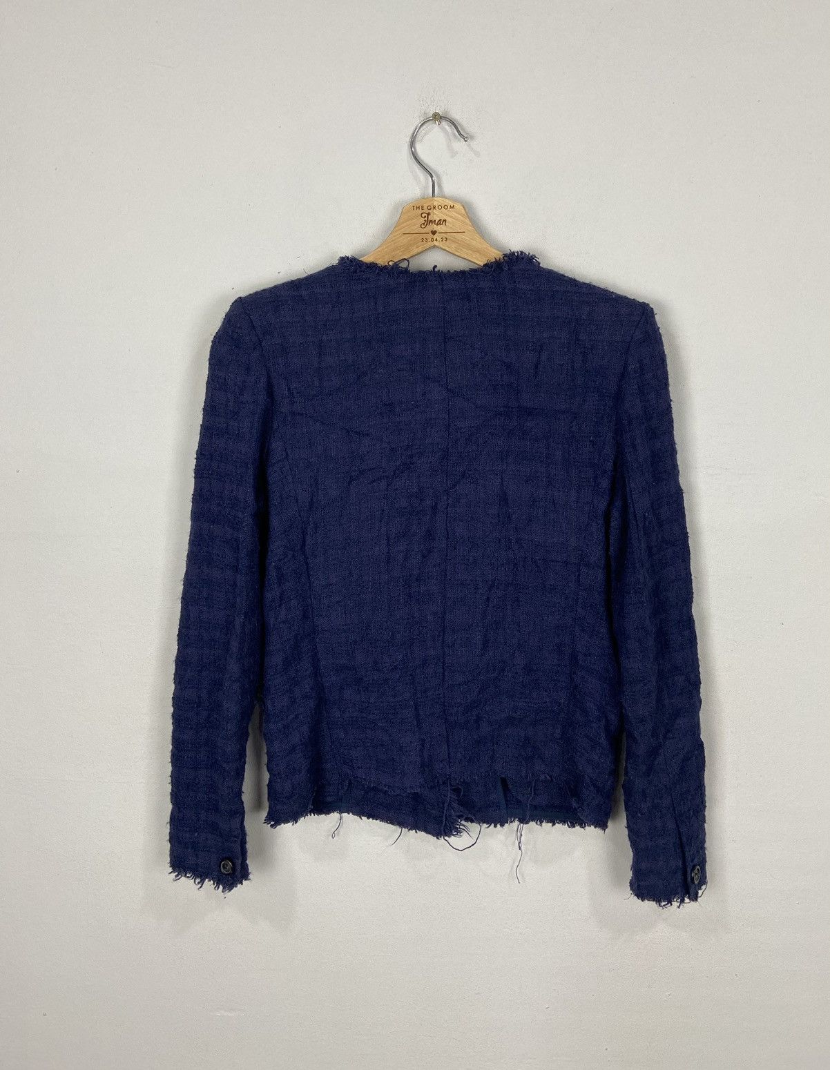 Isabel Marant × Isabel Marant Etoile × Other Double Breasted Flenn Collarless Jacket Size S / US 4 / IT 40 - 7 Thumbnail